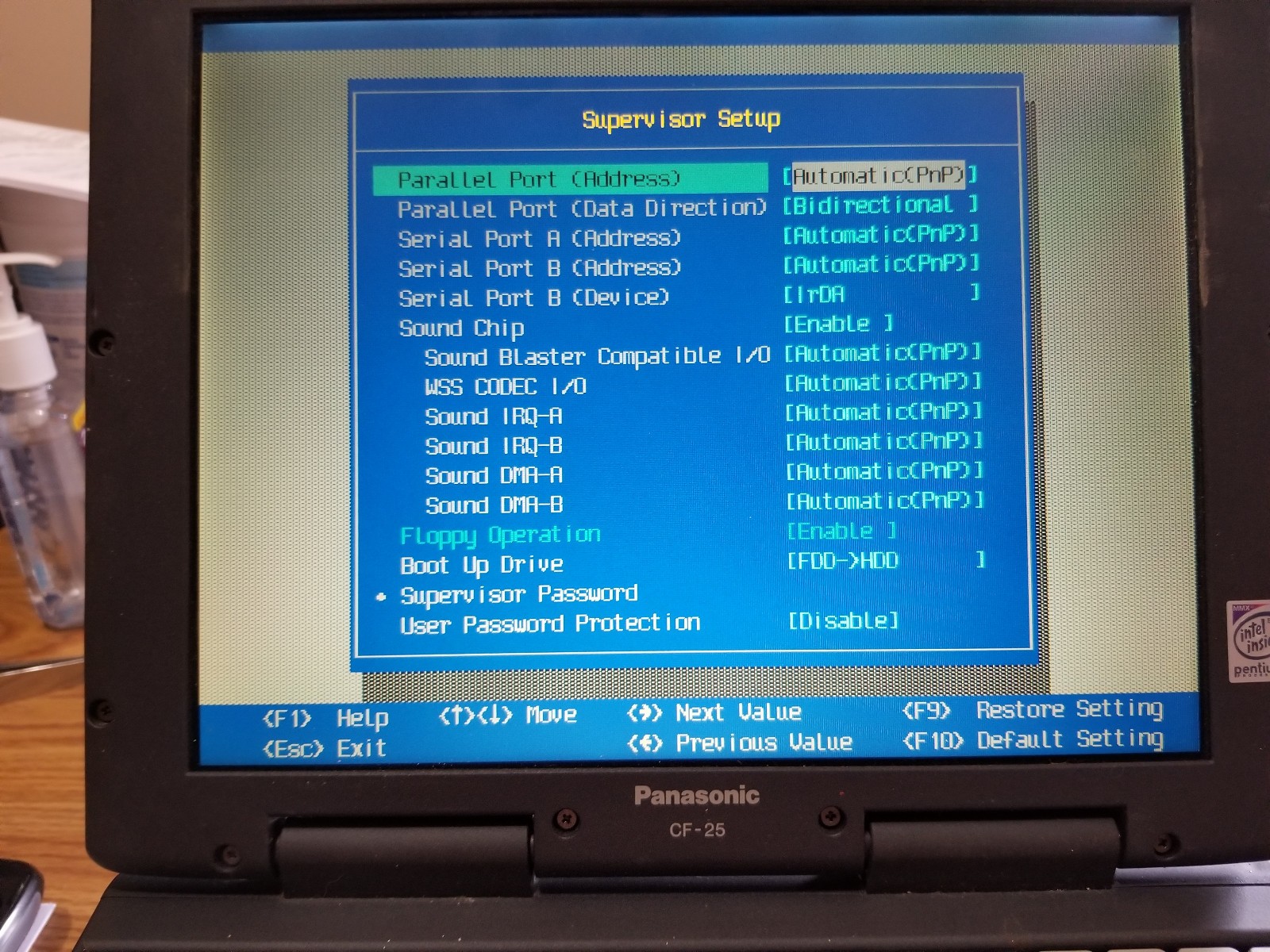 Panasonic Toughbook CF-25 Vintage Laptop FOR MOTOROLA PROGRAMMING OLD RADIOS