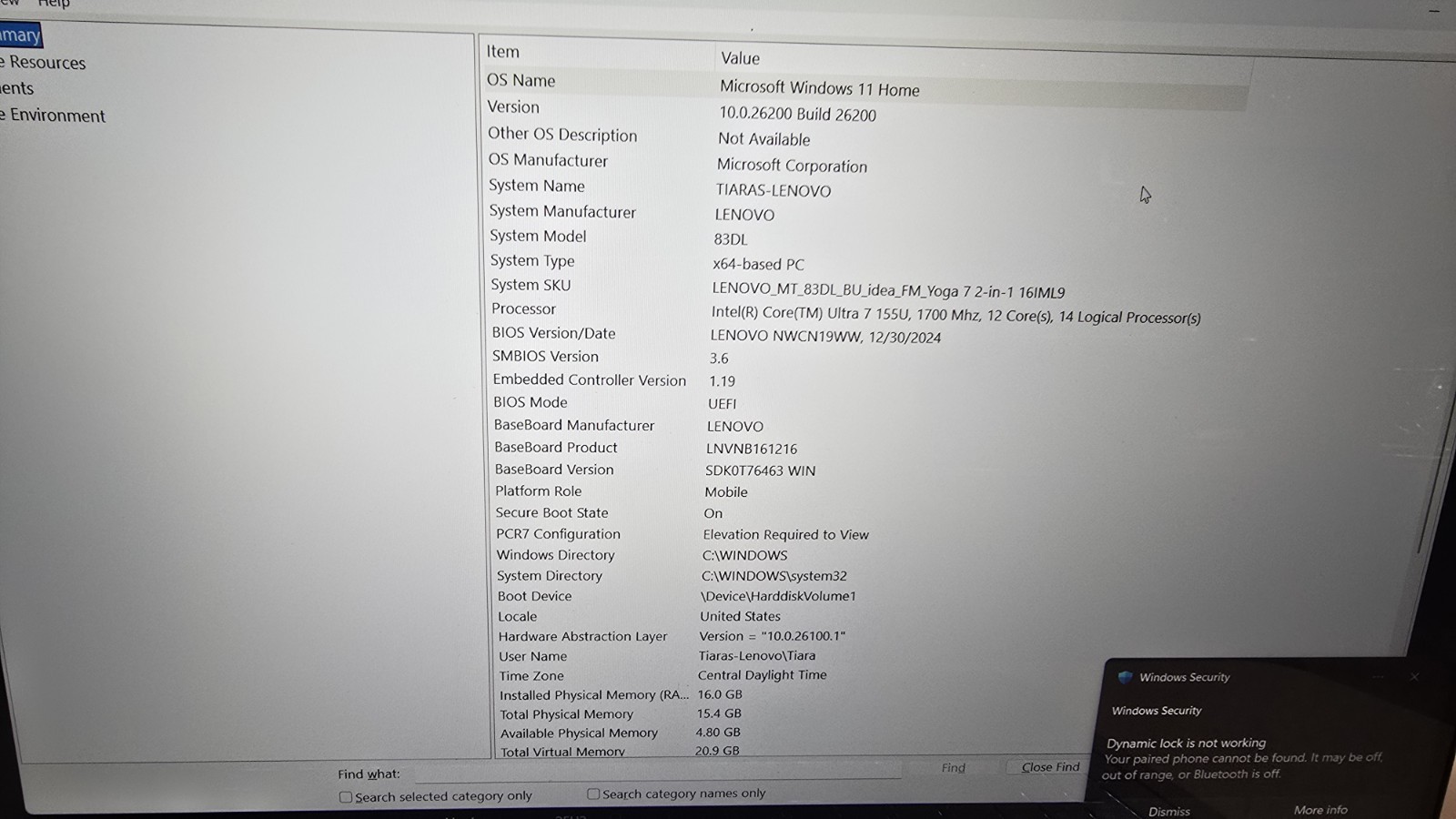 Lenova Yoga 7 2-in-1 Laptop 16GB RAM, 1TB SSD, Touchscreen