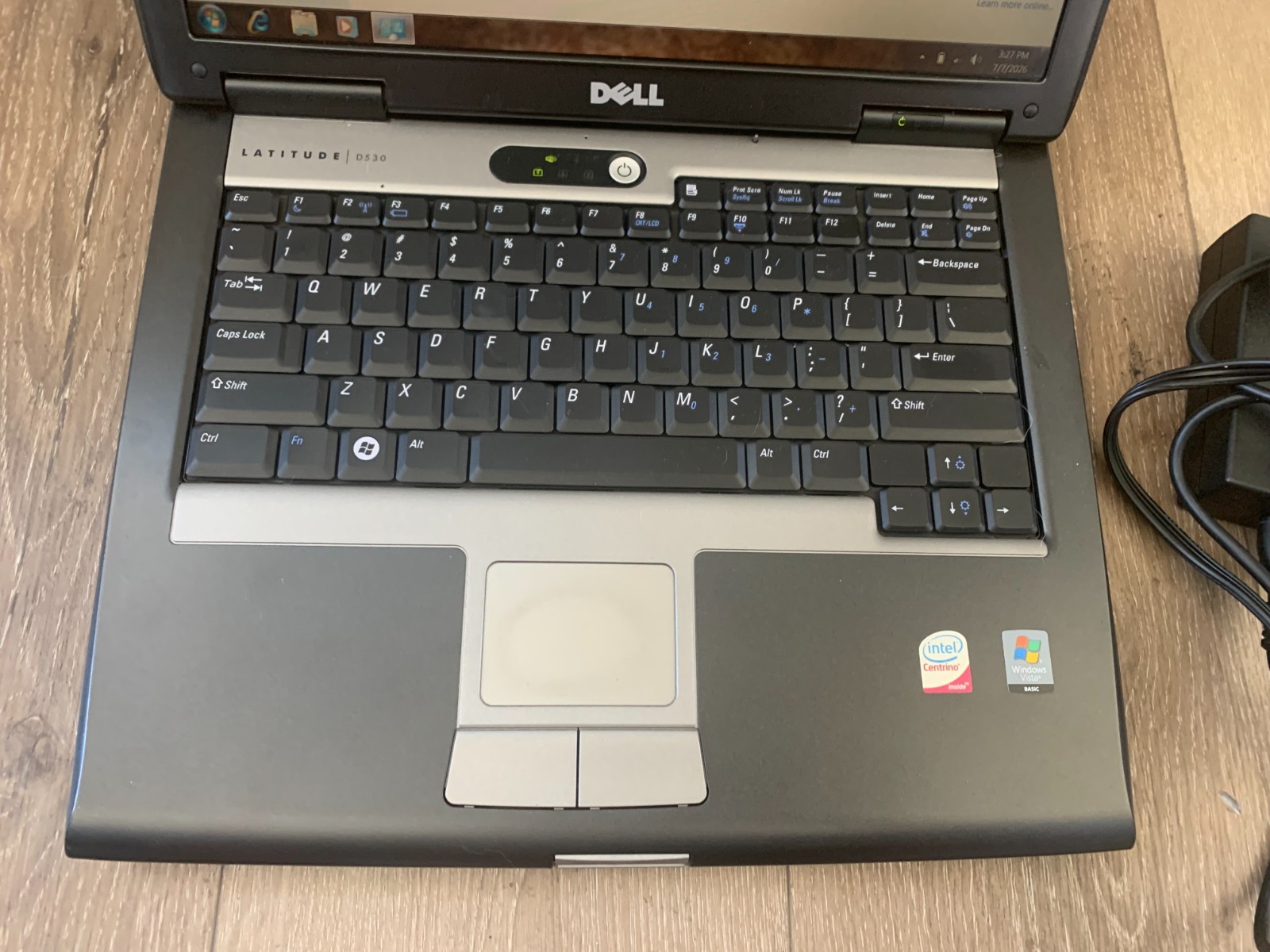 Dell Latitude D530 15″ Intel Core 2 Duo T7250 2.00GHz 1GB RAM 160GB HDD Win7 Pro
