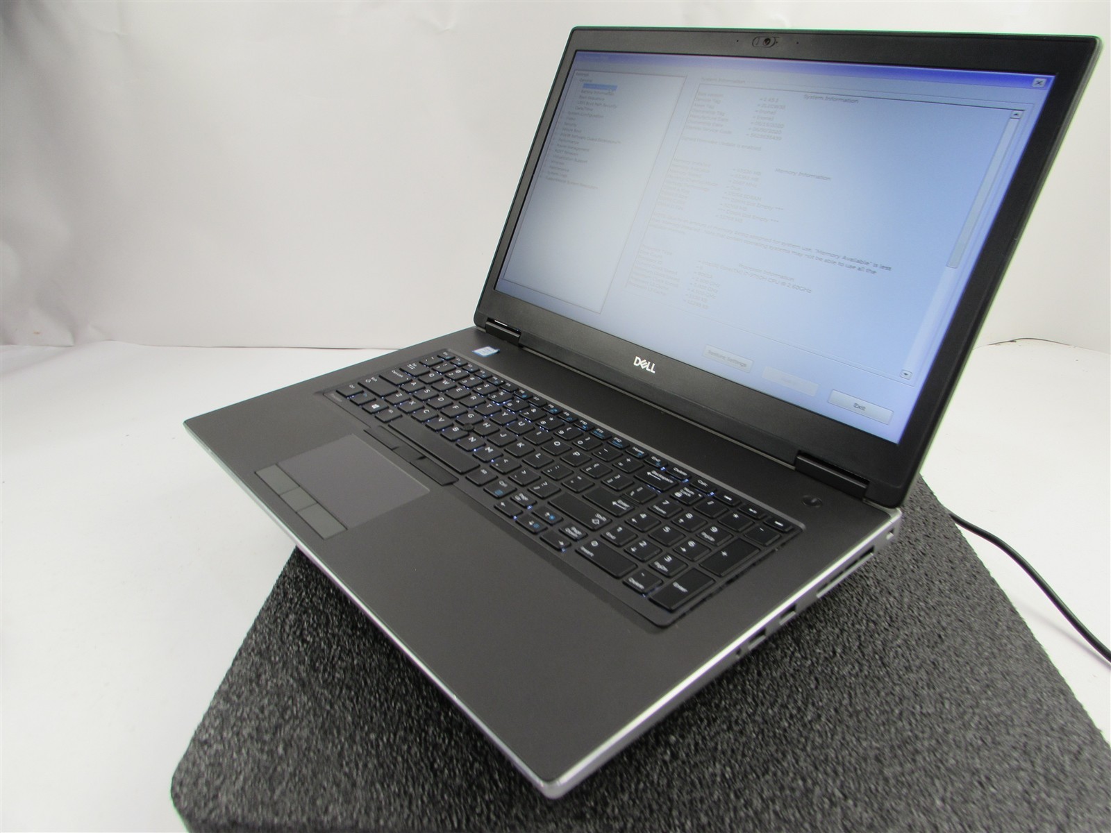 DELL PRECISION 7740 17.3″ I7-9750H 512GB SSD 64GB RAM NVIDIA RTX 4000 WIN 11 PRO