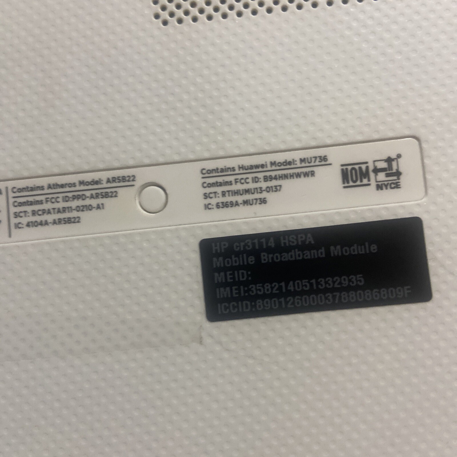 HP Chromebook Laptop Needs Screen Cr3114 Q029wm Parts Repair Read Desc Computer