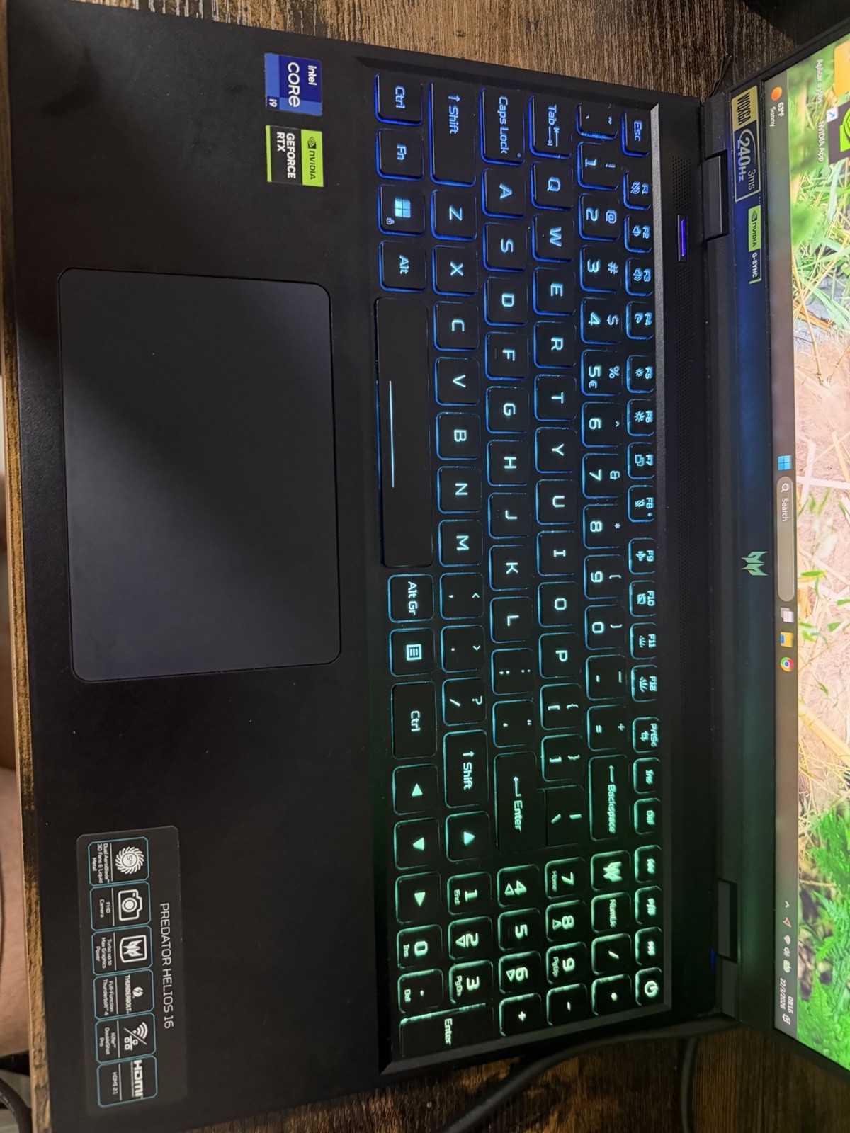 Acer Predator Helios 16 PH16-71 Gaming Laptop i9 RTX 4080 64GB 1.8TB SSD 16″ W11