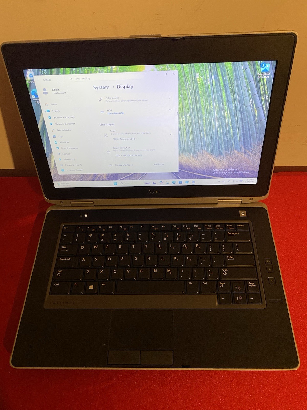 Dell Latitude E6430 Laptop 14″ i5 3320M 2.6GHZ 4GB 128GB SSD Windows 11 Pro