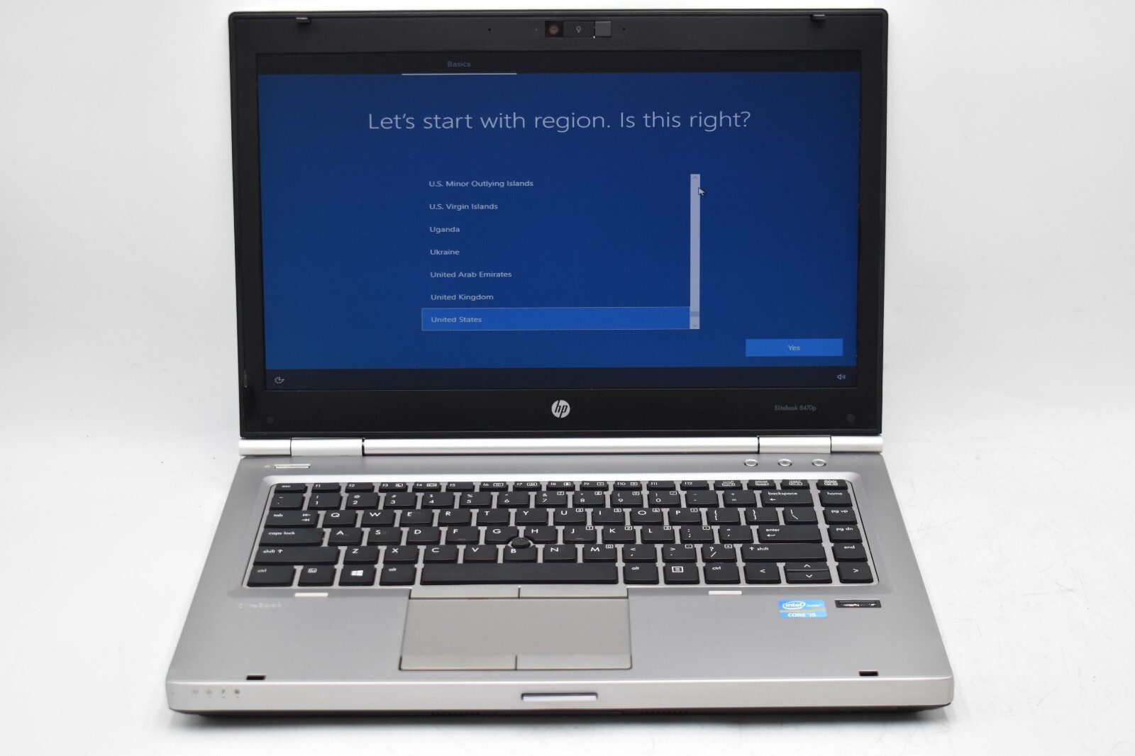 14″ HP ELITEBOOK 8470P Laptop i5-3230M @ 2.60GHZ 8GB RAM 250GB SSD WIN10 *READ
