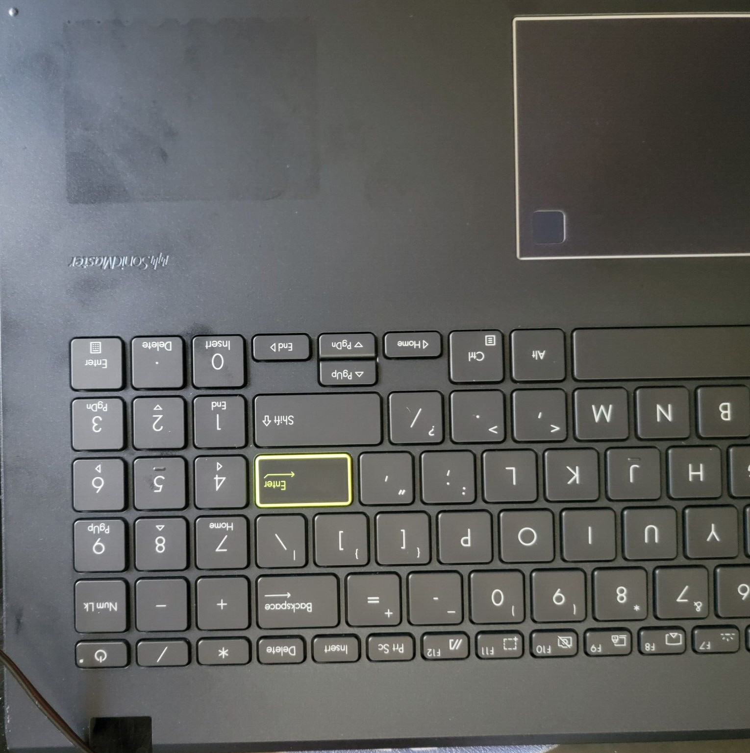ASUS E510 L510M Black Intel Celeron HDMI Laptop Keyboard Base Only – For Parts