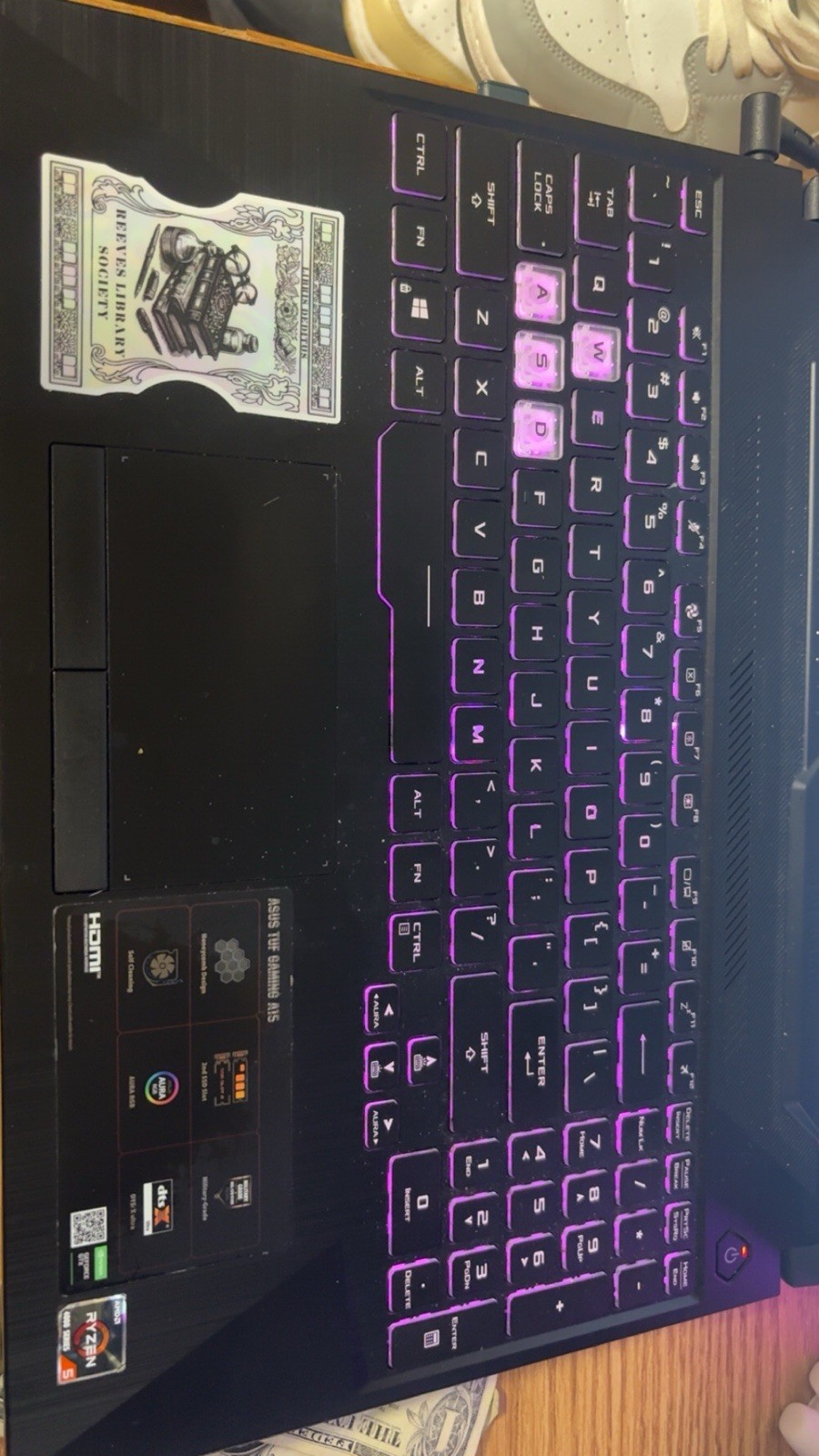 ASUS TUF Gaming A15 15.6in Ryzen 5 RTX 3050 8GB 512GB SSD Win11 Black