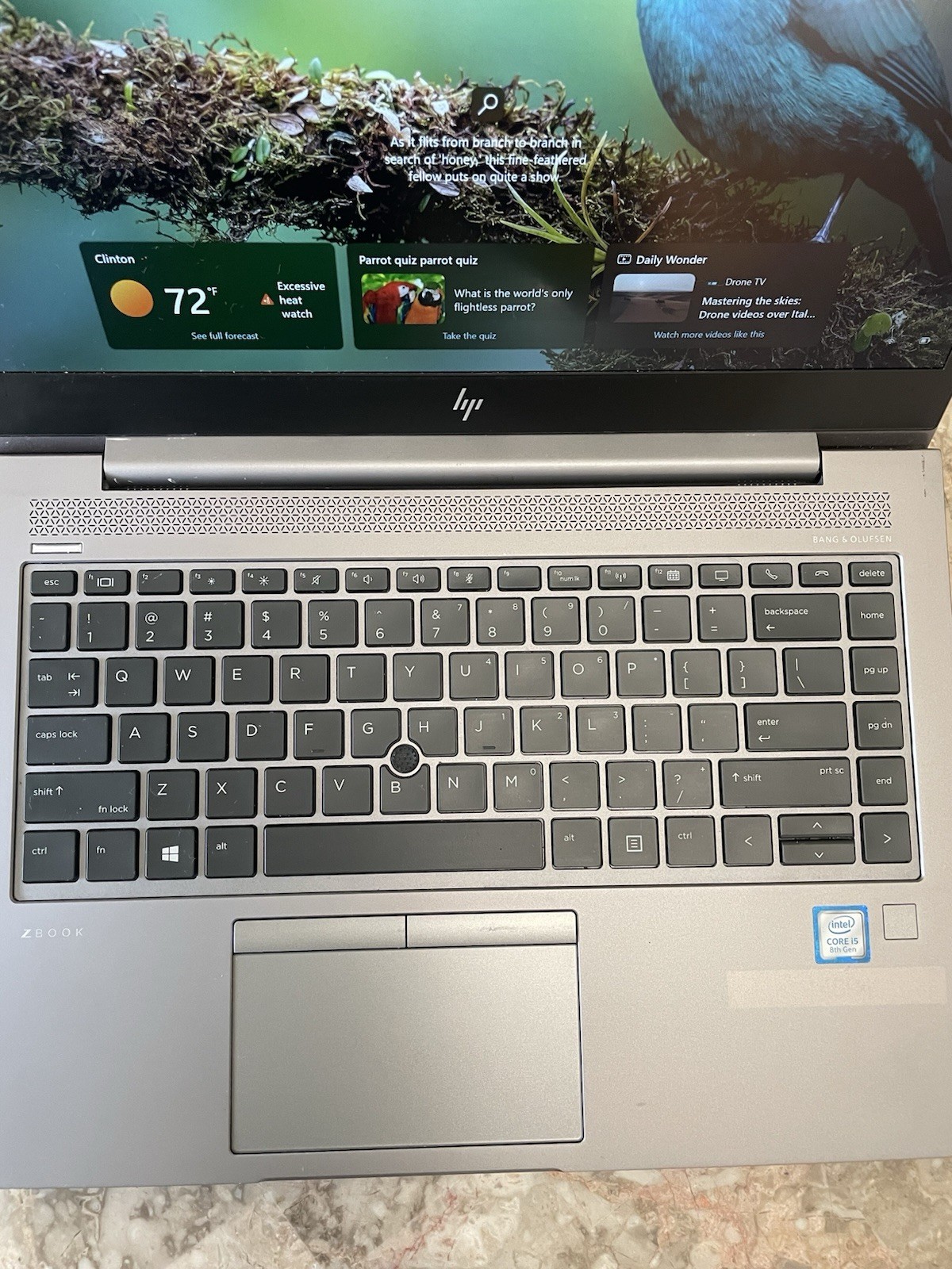 HP ZBook 14u G5 i5-8350U 1.70GHz 4GB RAM 128GB SSD – Windows 11