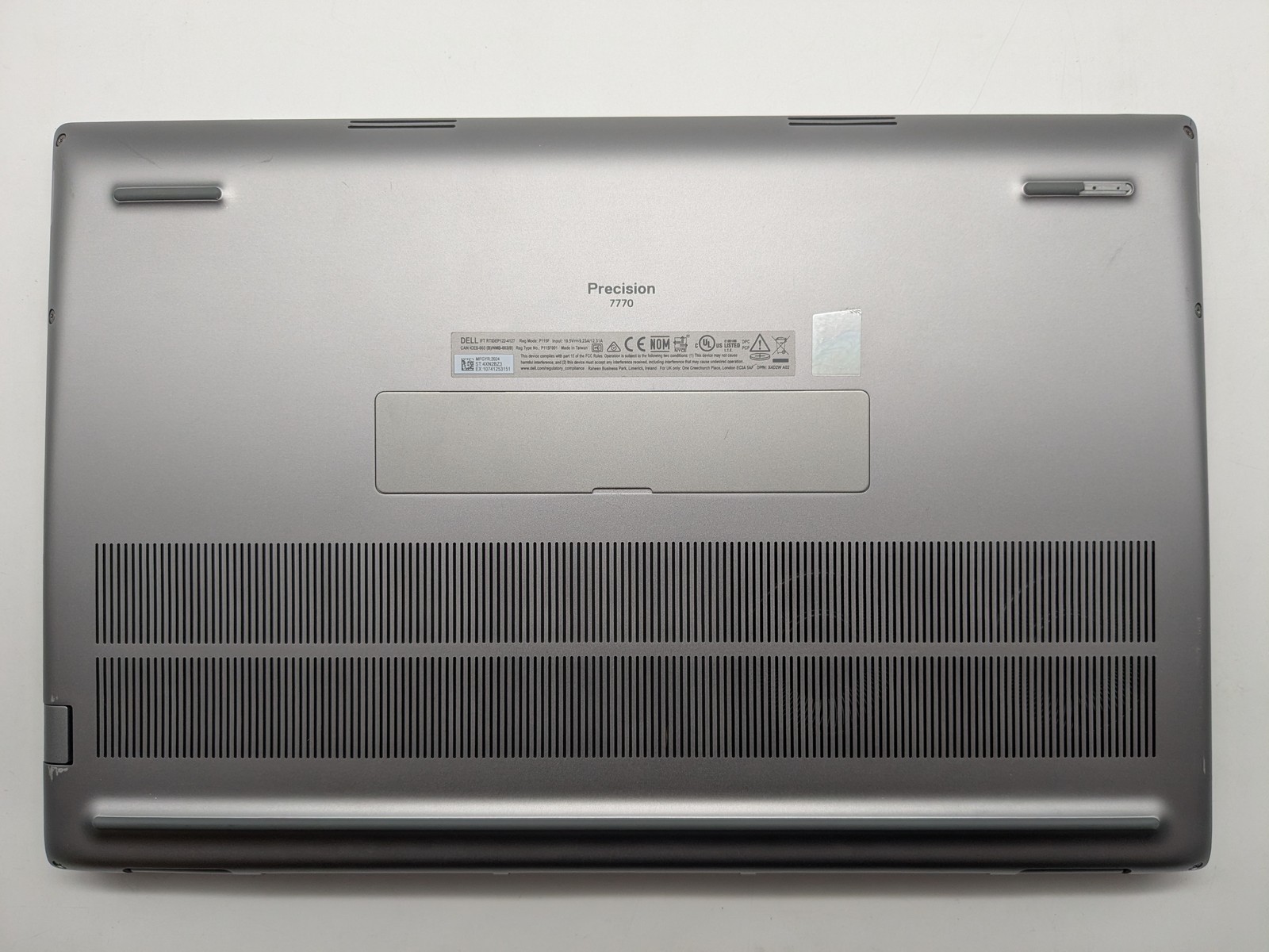 DELL Precision 7770 17″ FHD I7-12850HX 1TB 64GB W11P RTX A1000 5G GPS Warranty