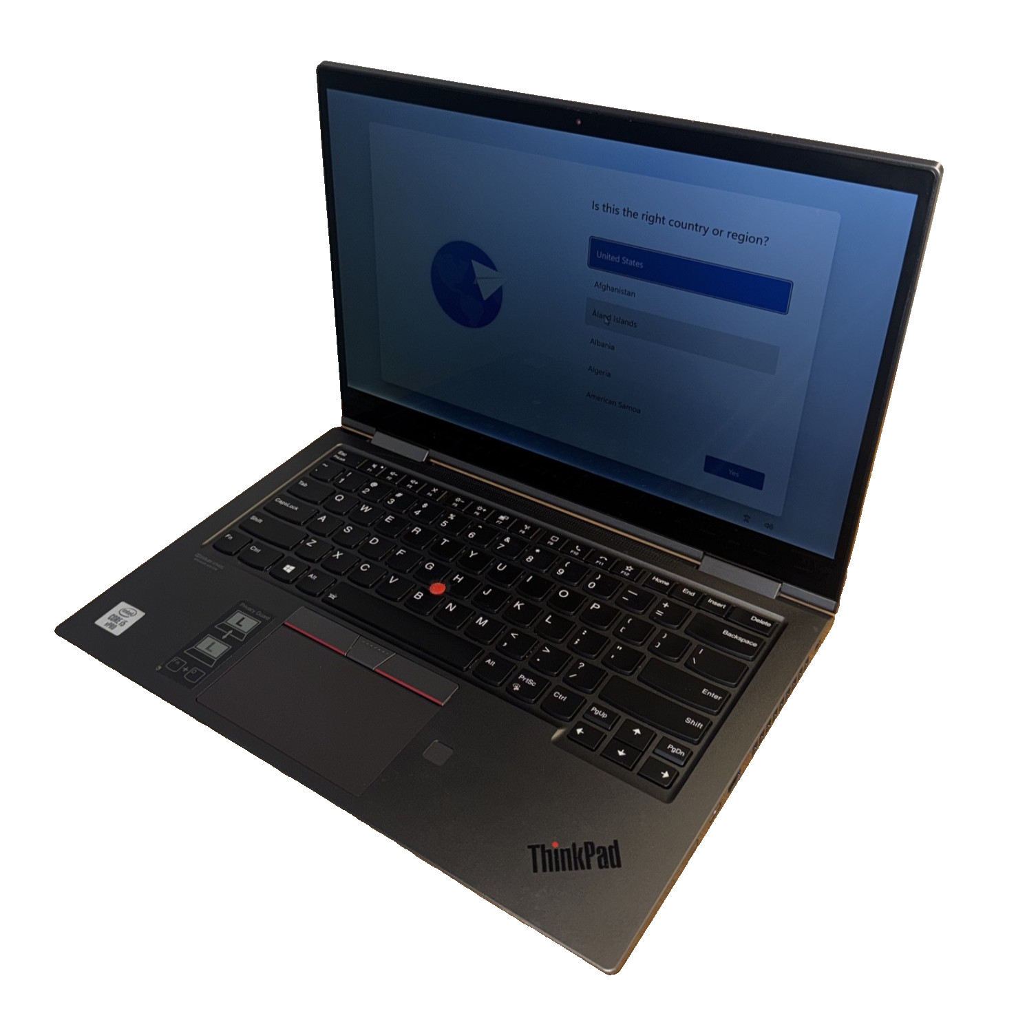 Lenovo ThinkPad X1 Yoga Gen 5 14″ TS i5-10310U 1.7GHz 16GB RAM 512GB SSD W11P #1
