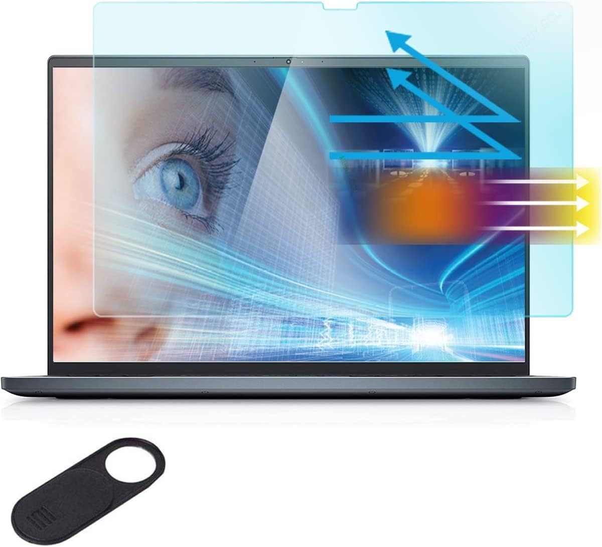 Anti Blue Light Screen Protector for Dell Pro Max 16, Dell Pro 16 Plus, Dell 16