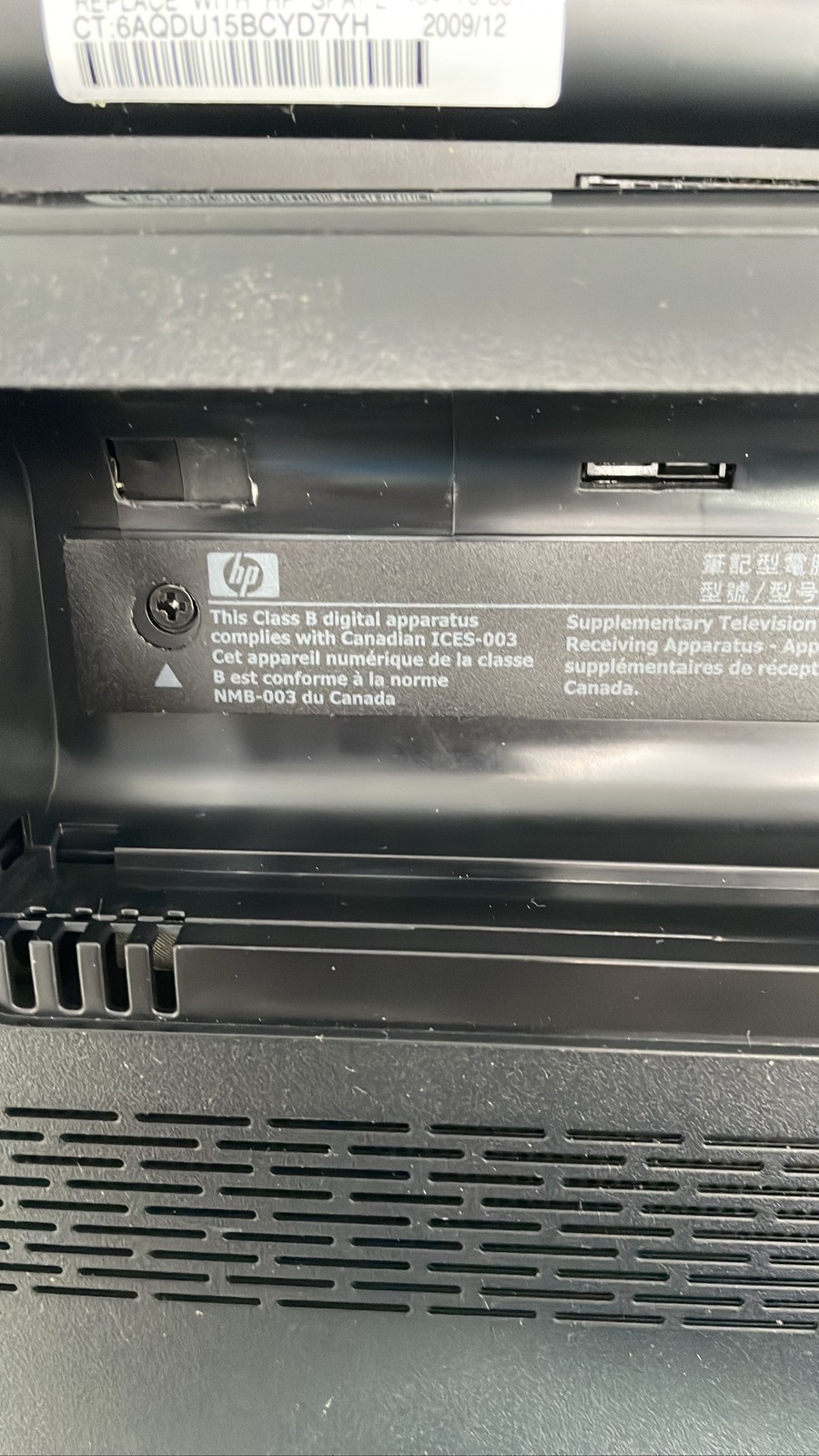 HP Pavilion dv6-2150us 15.6″ Intel Core Processor Laptop No HDD