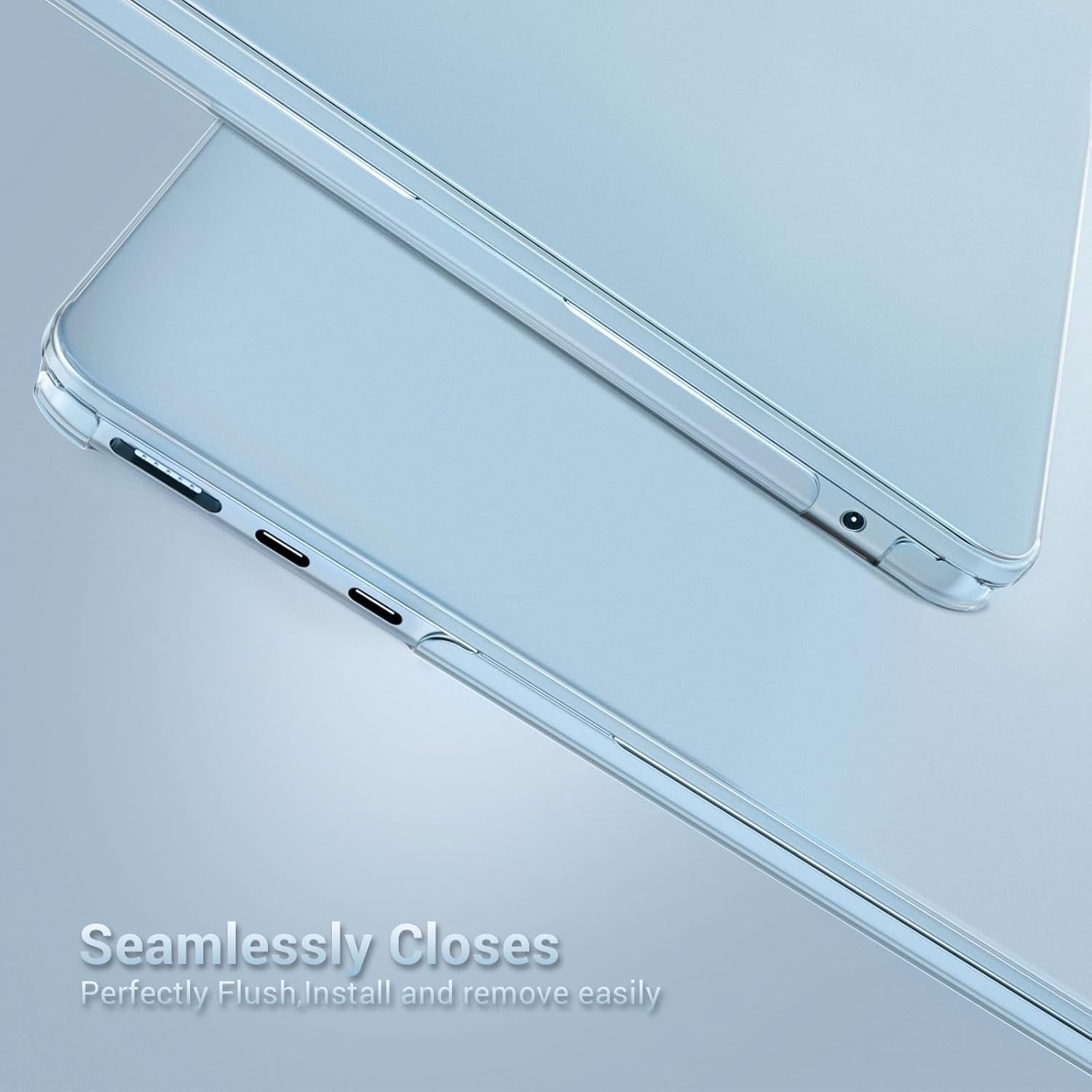 MacBook Air 13 inch Case M5 2026 M4 M3 M2 2025-2022 A3449 A3240 A3113 A2681, Sky