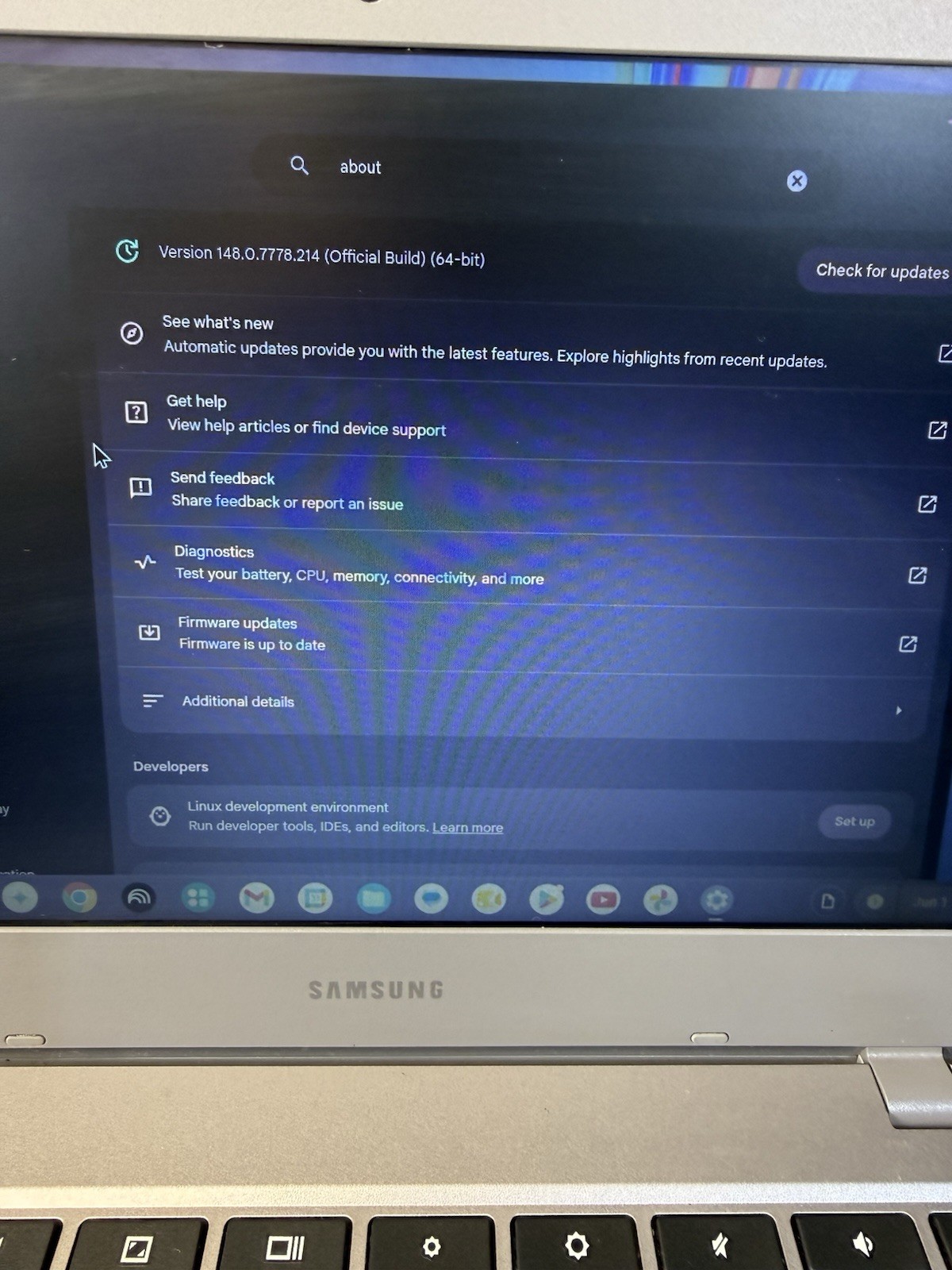 SAMSUNG XE310XBA Chromebook 4 11.6″ Intel Celeron N4000 32GB Storage | W/Case