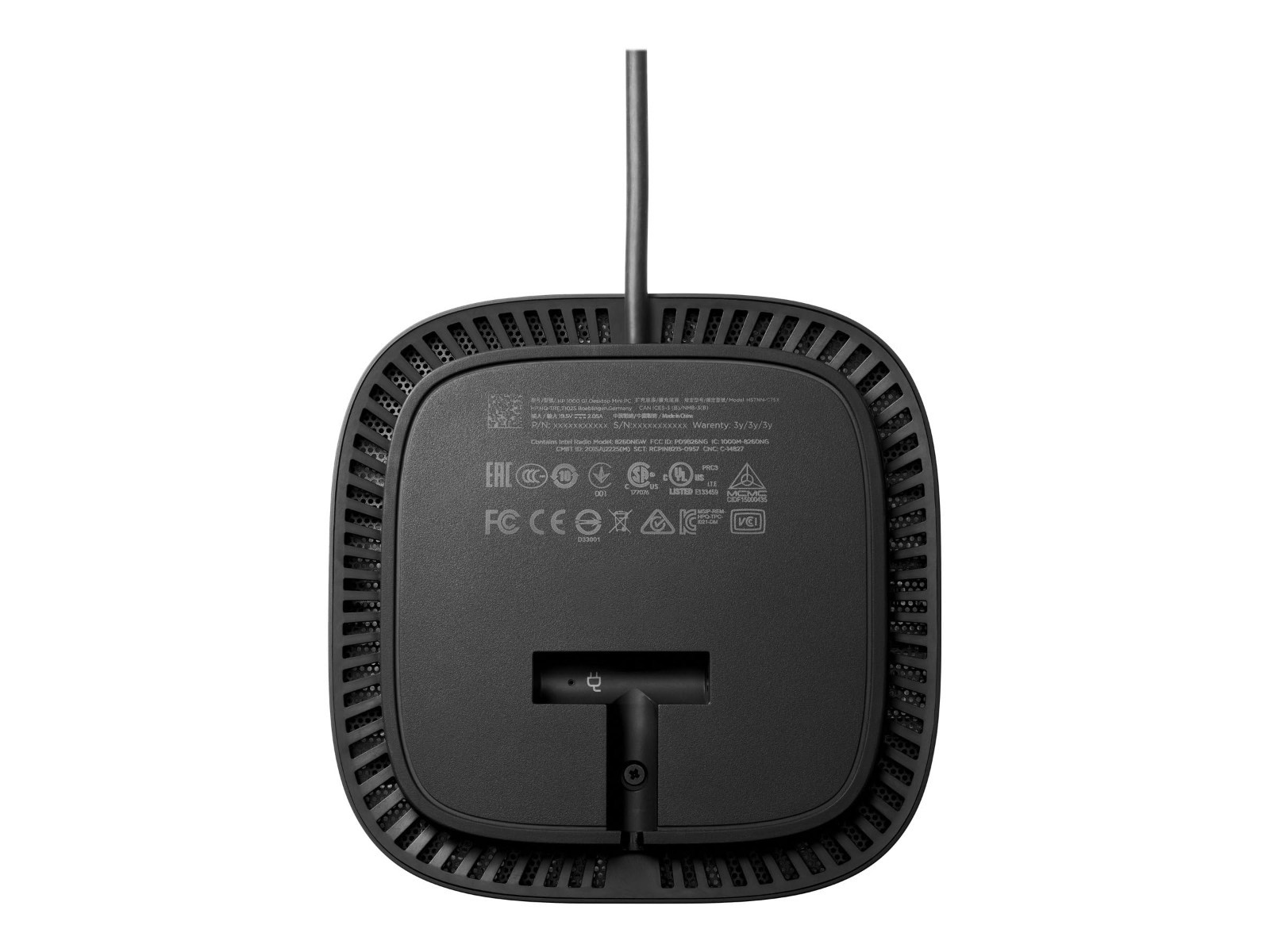 HP USB-C Dock Universal Station HDMI DisplayPort Ethernet USB 3.0 G5 Black