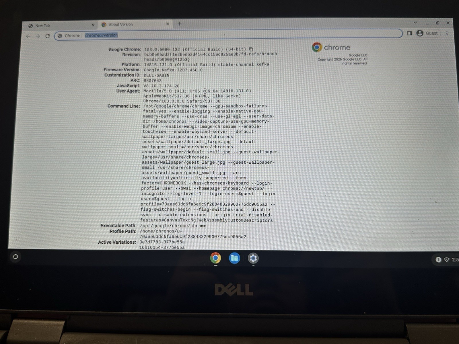 Dell Chromebook Touchscreen laptop w/charger *READ DESCRIPTION