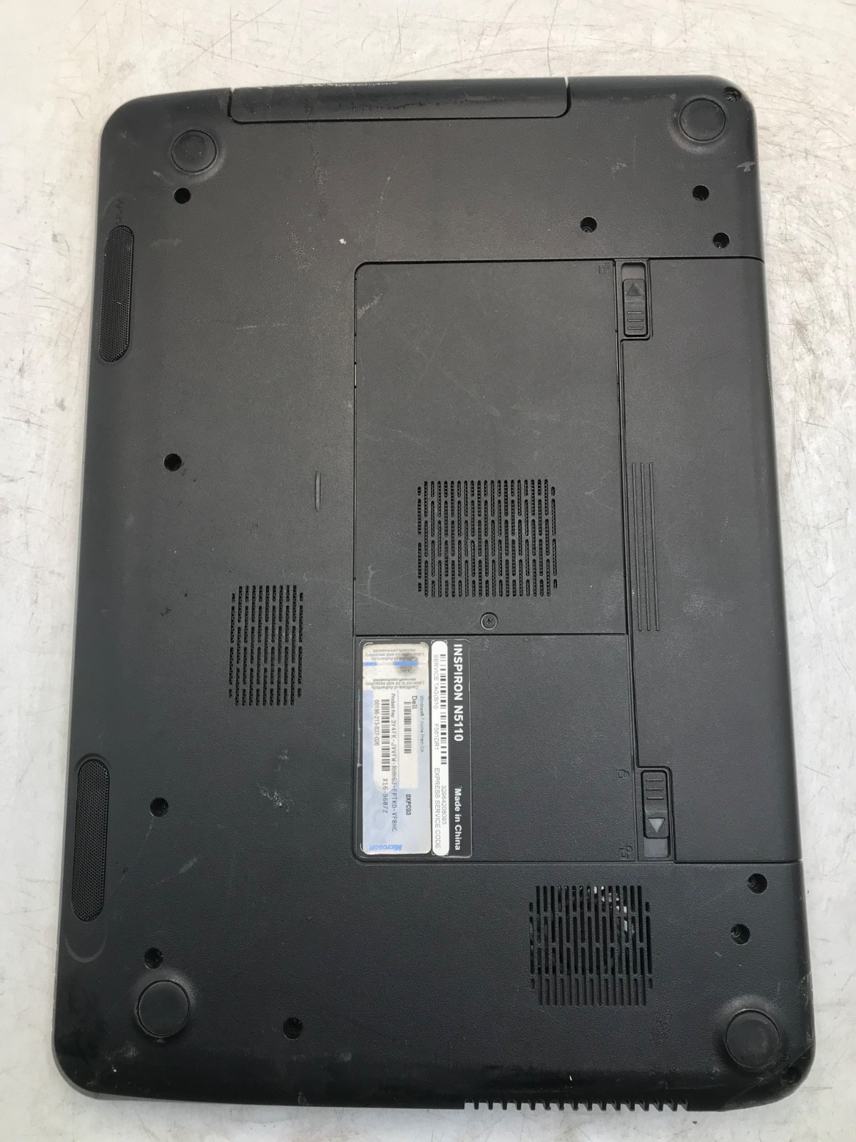 Dell Inspiron N5110 Intel Core i5-2410M 15.6″ -MELTED JACK/NO POWER-MZ
