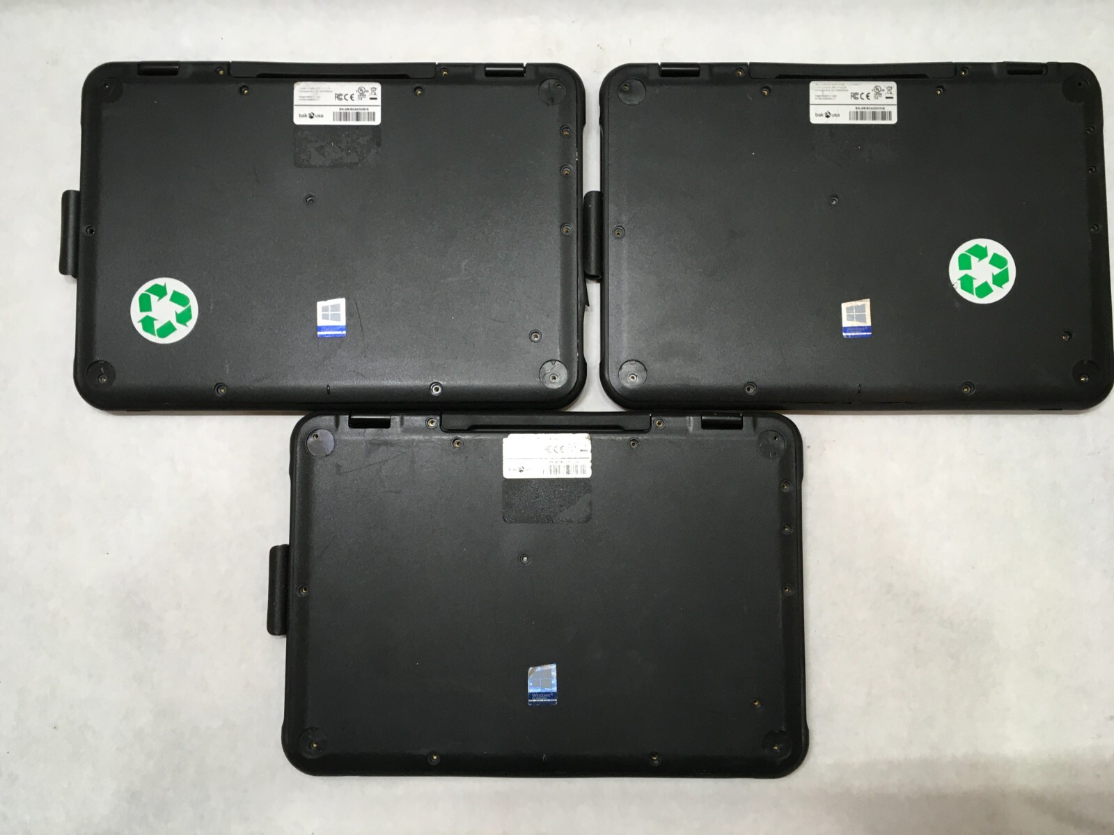 Lot of 10 Bak USA ED20GM Power Issues Missing Keys For Parts or Repair- FT