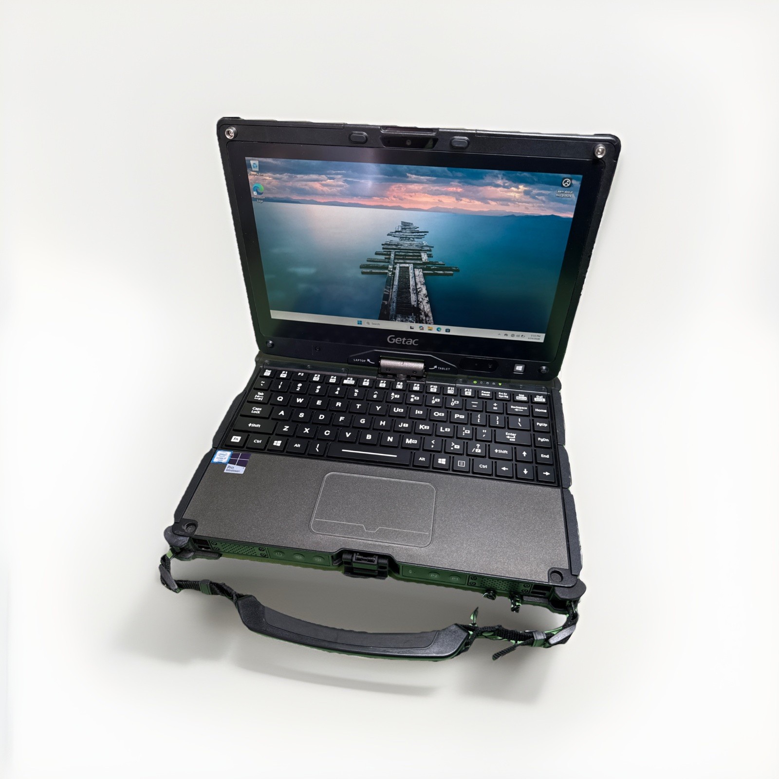 Getac V110 G3 Toughbook Tablet i7-6500U 2.50GHz 256GB SSD 16 GB Ram – 2 battery