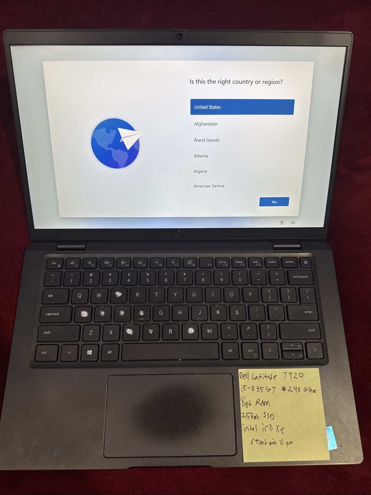 Dell Latitude 7420 | i5-1135G7 11th Gen | 8GB RAM | 256GB SSD | 14″ FHD | Win 11