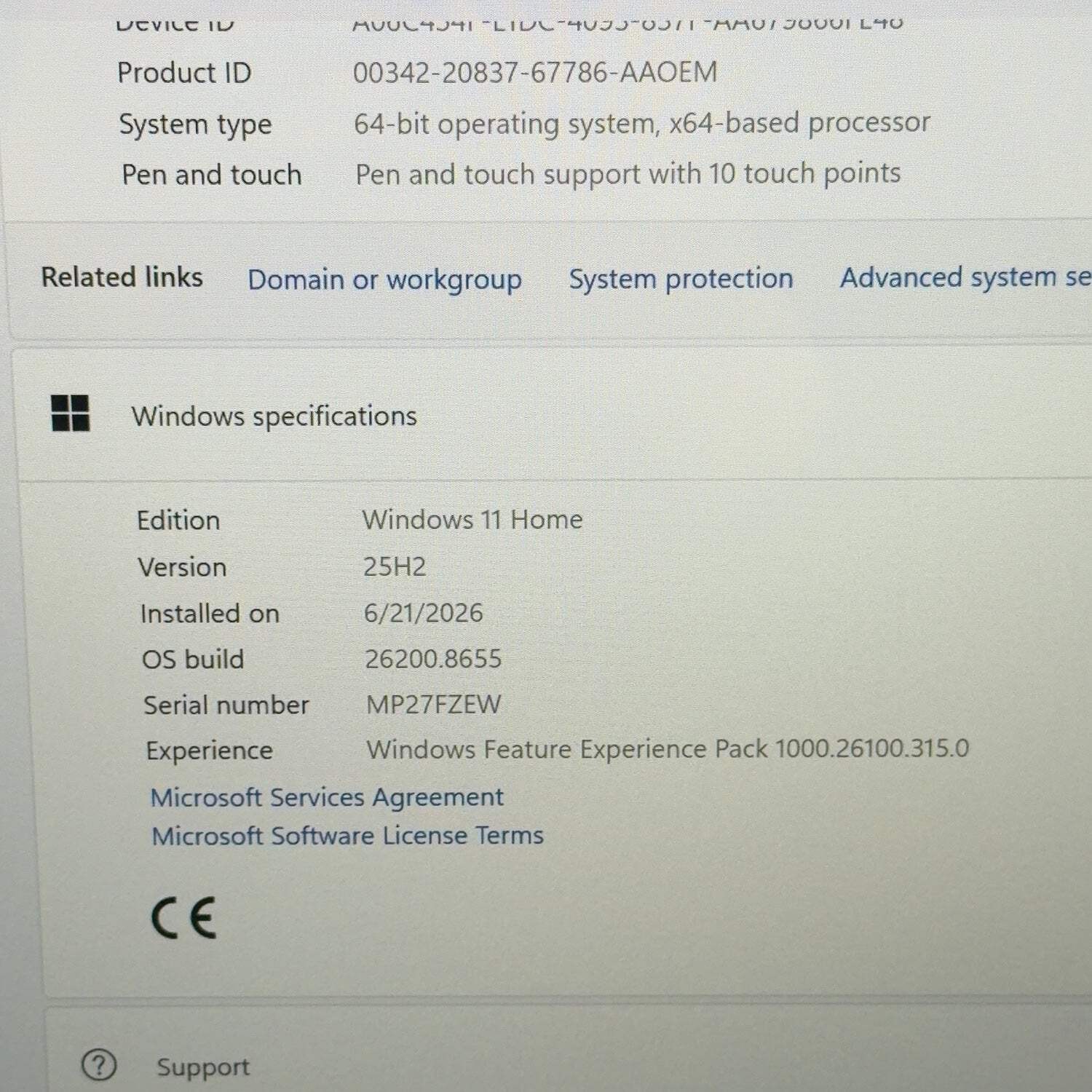 Lenovo Yoga 6 2-in-1 82UD0002US 13.3″ Ryzen 5 5500U 2.1GHz 8GB RAM 256GB SSD