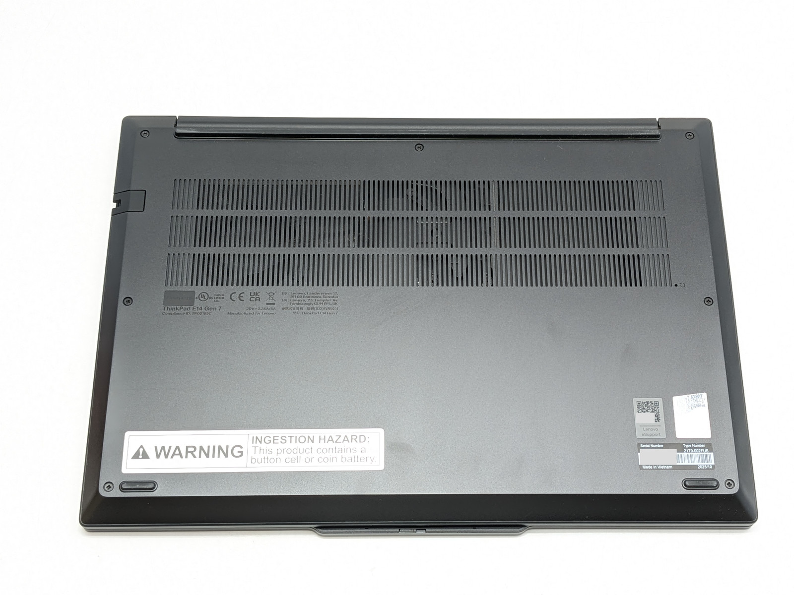 Lenovo ThinkPad E14 G7 14″ Intel Core 5 210H 16GB DDR5 256GB SSD Windows 11 Home