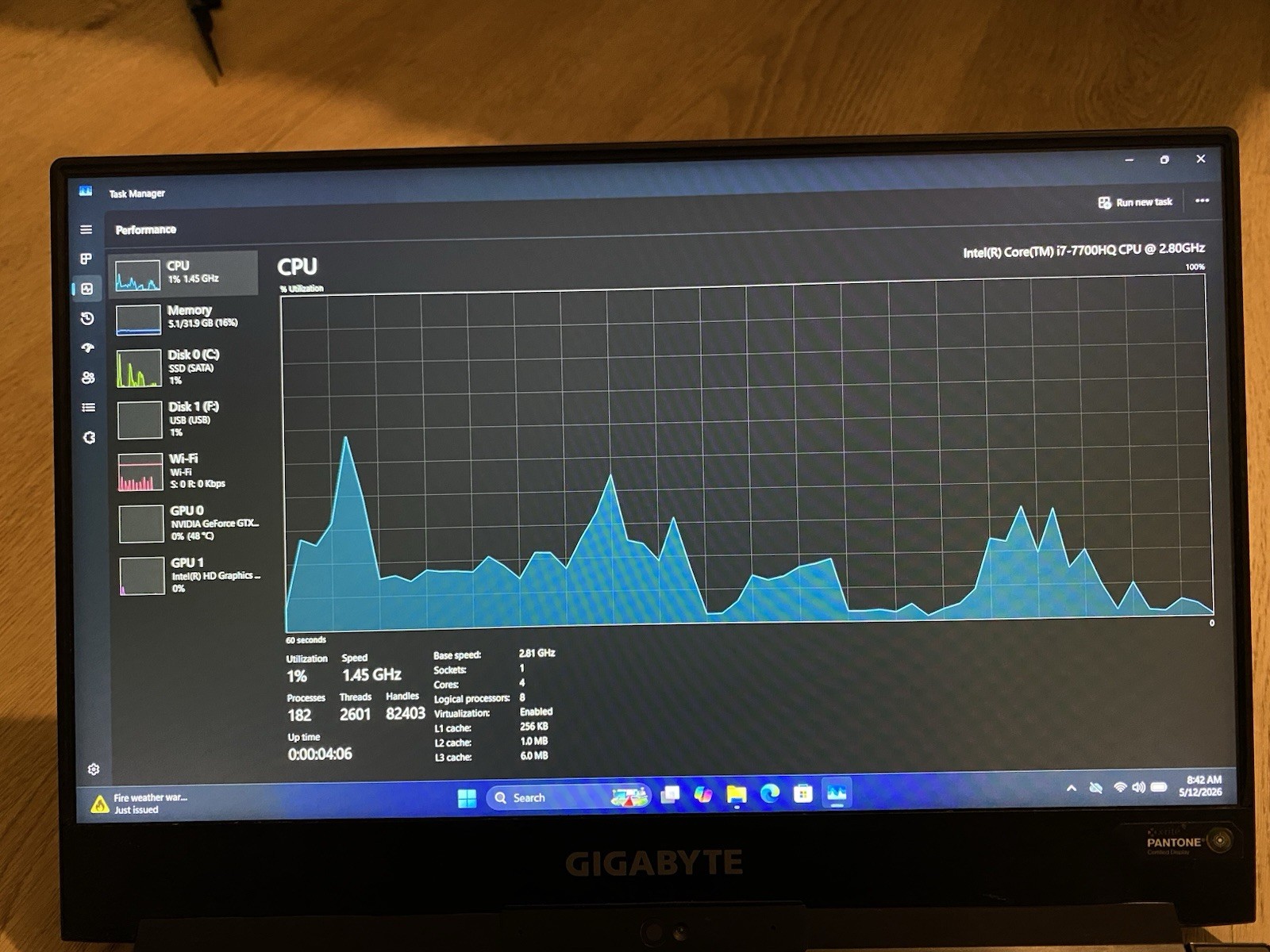Gaming Laptop Gigabyte Aero 15
