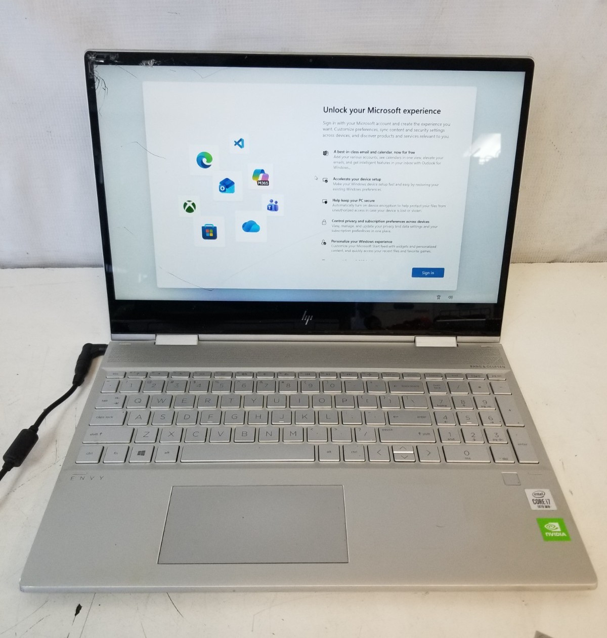 HP ENVY x360 15t-dr100 i7-10510U 1.80GHz 16GB DDR4 512GB NVMe WIN 10 PRO