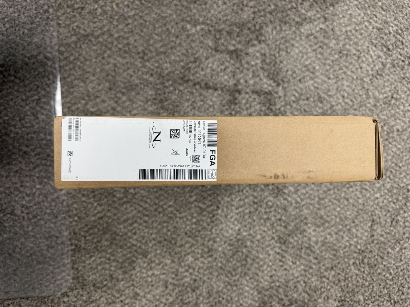 Dell Pro 16 PC16250 16” INTEL ULTRA 5 16GB 256GB SSD Win 11 PRO – 2TG61 – NEW