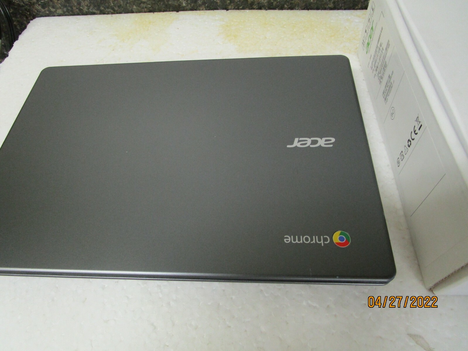 As Is Qty (2) Acer Chromebooks C720 -2848 16GB SSD 2GB BT WiFi – Bad Batteries