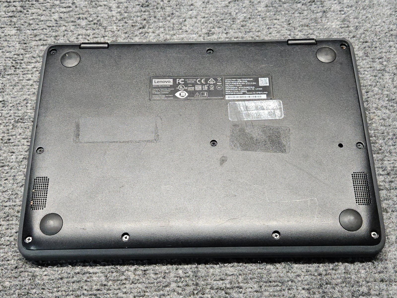 Lenovo N23 Yoga Chromebook Laptop MediaTek 8173C 1.80GHz 4GB RAM 32GB SSD