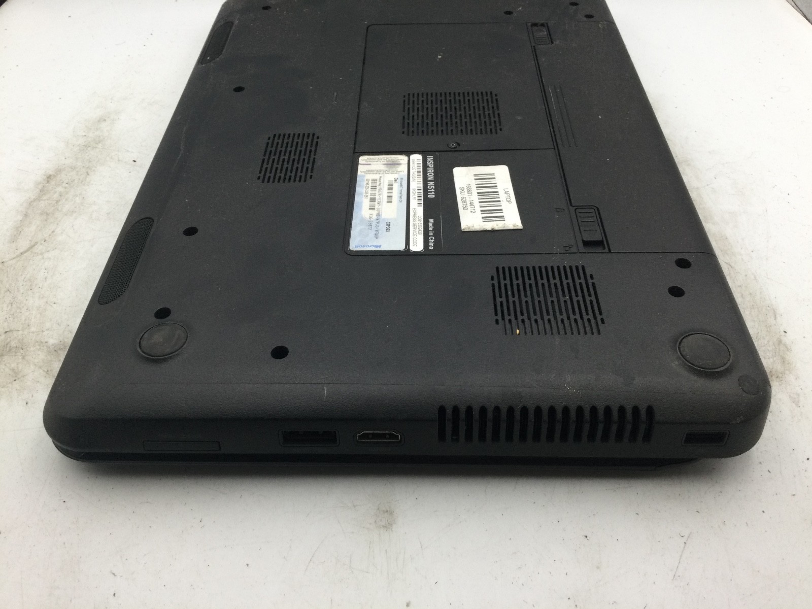 DELL INSPIRON N5110 – FOR PARTS – INTEL CORE I5 – 4gb RAM – READ DESCRIPTION -BB