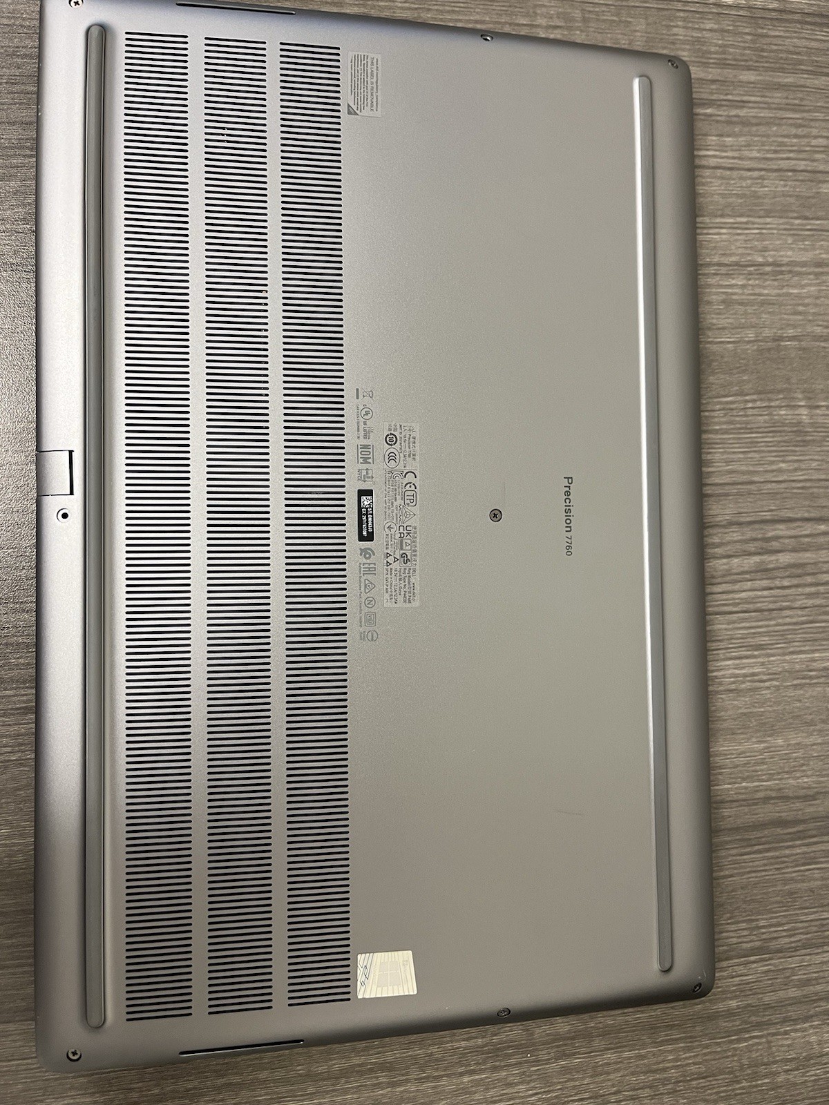 Dell Precision 7760 Core I7-11850H Nvidia RTX A3000, 64gb Ram, 1TB SSD