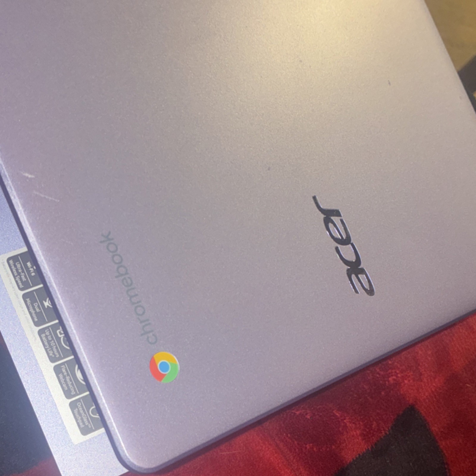 Acer Chromebook 315 15.6″ Silver Intel Celeron Chrome OS Laptop Built-in Webcam