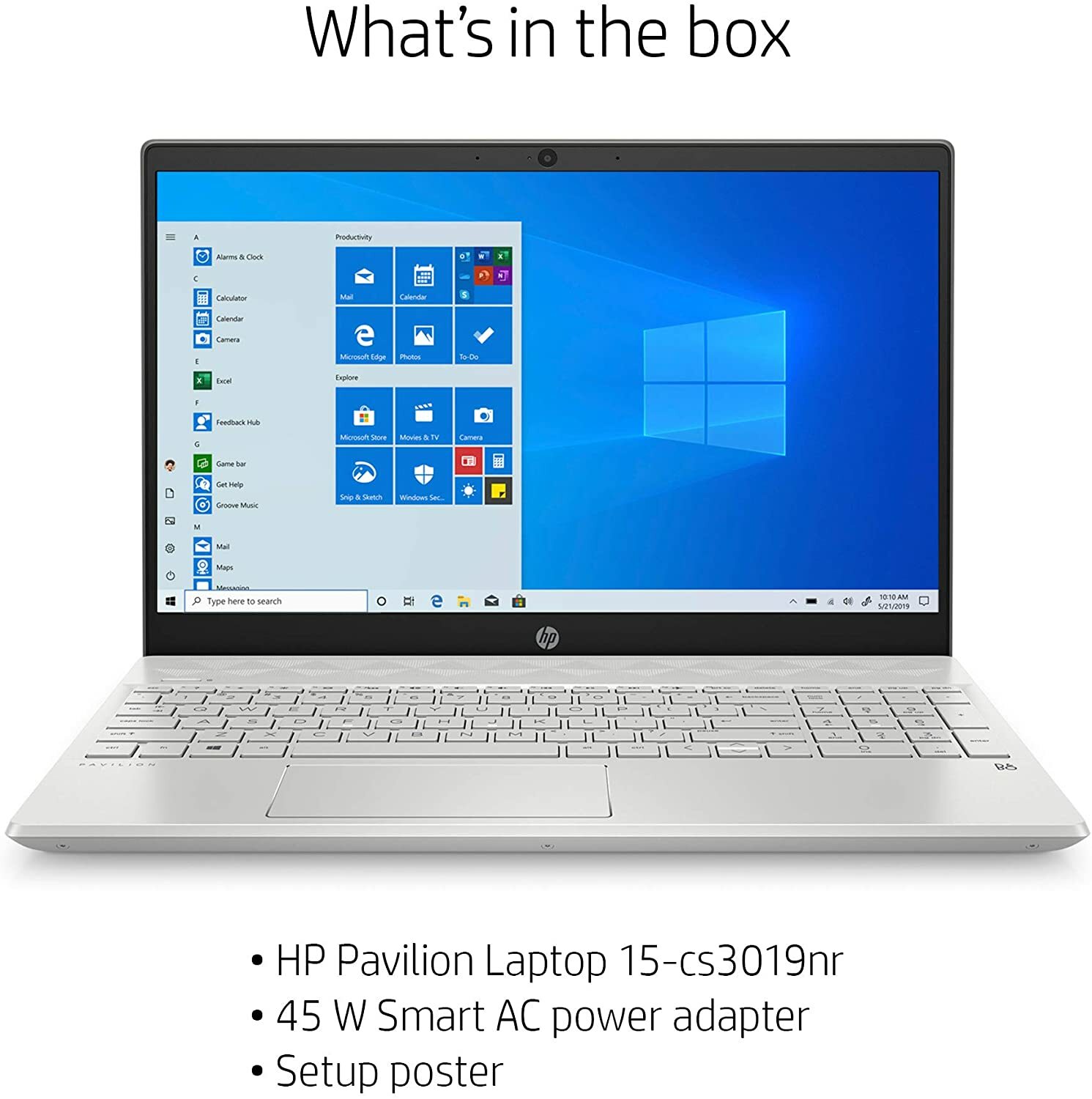 HP Pavilion 15″ Laptop Intel Core i7 16 GB RAM 512 GB SSD 15-cs3019nr NEW