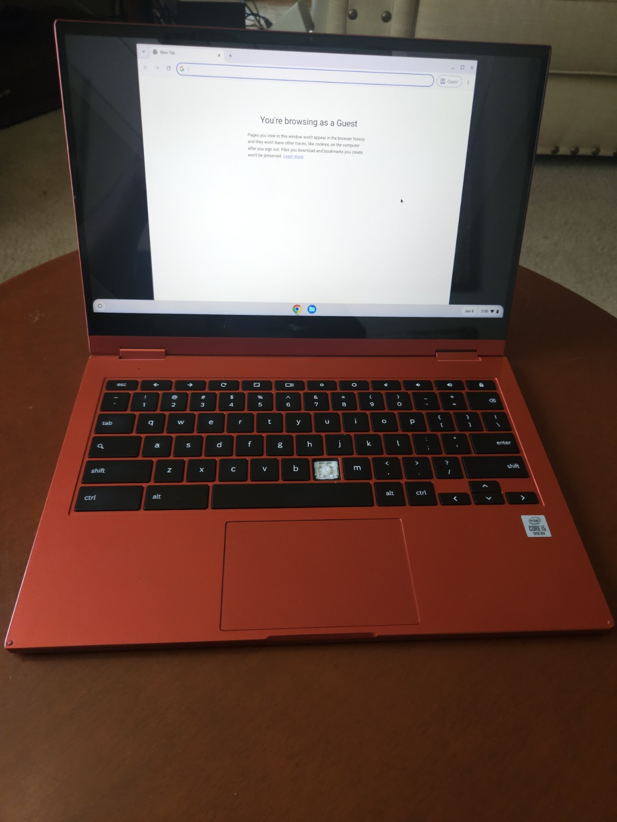 Samsung Chromebook XE530QDA i5 16gb Ram 128gb SSD Drive 10th Gen 13″ Screen