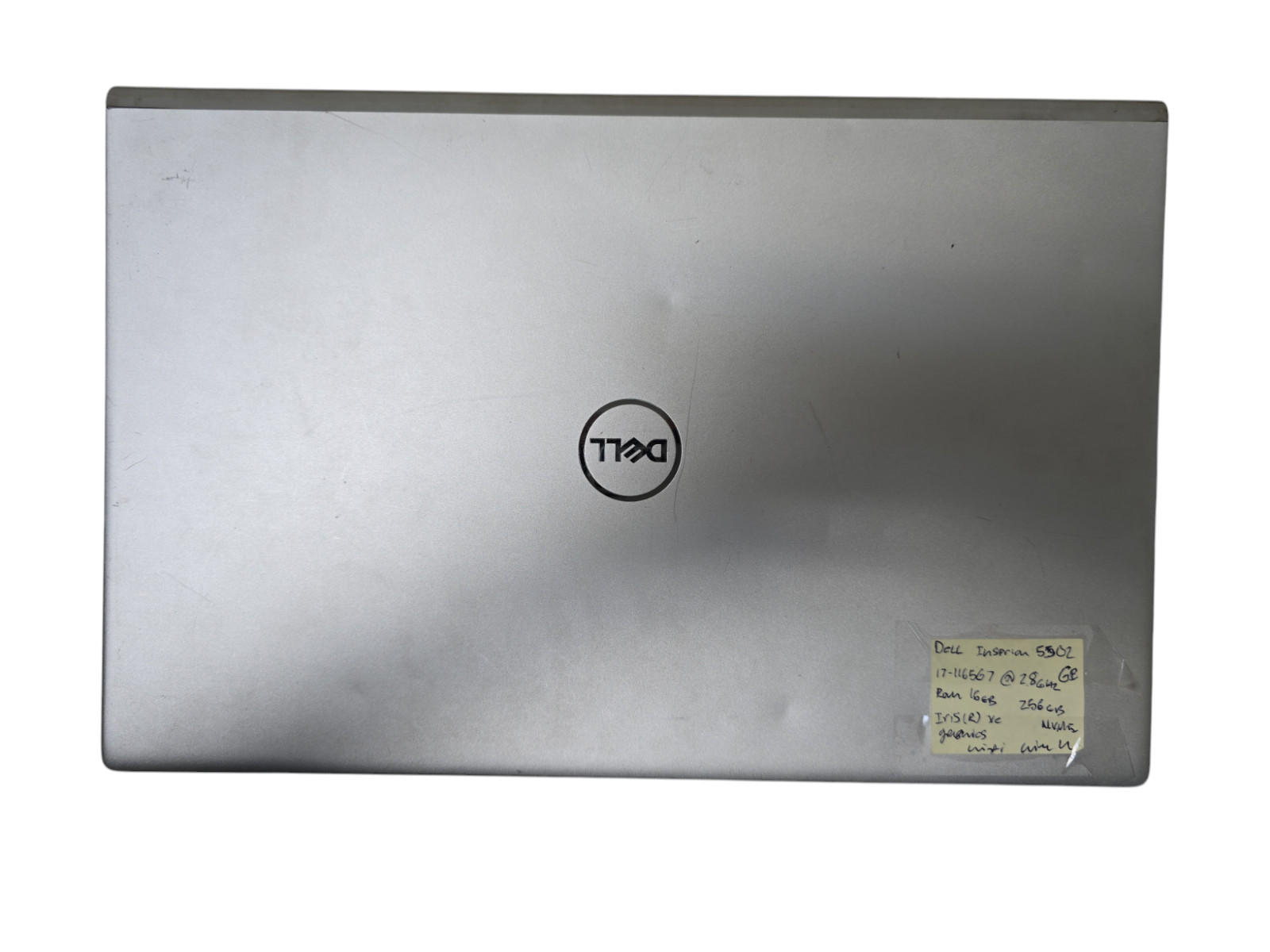 Dell Inspiron 5502 i7-1165G7@2.8GHz 16GB Ram 256GB NVMe Win 11 Tested