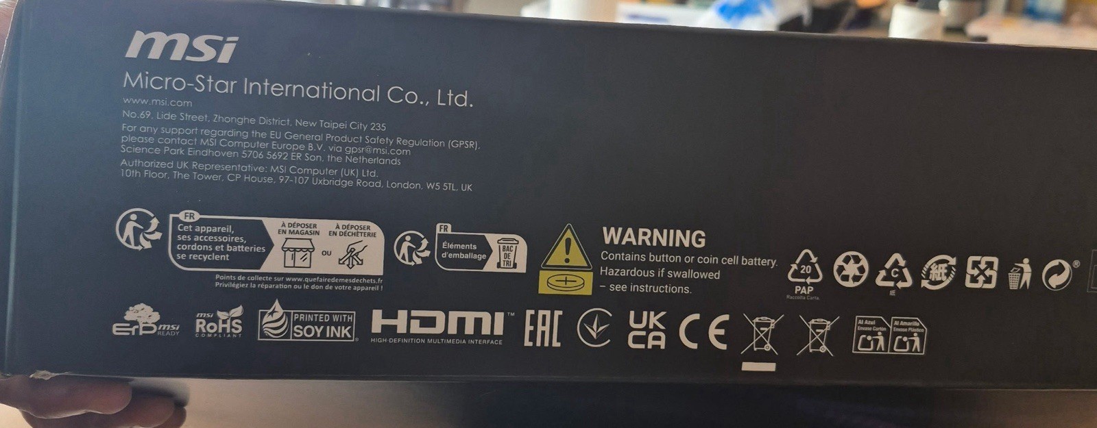MSI Stealth A18 AI+ Gaming Laptop 18″ 4K 120Hz Ryzen 9 RTX USB4 HDMI 6x Speaker