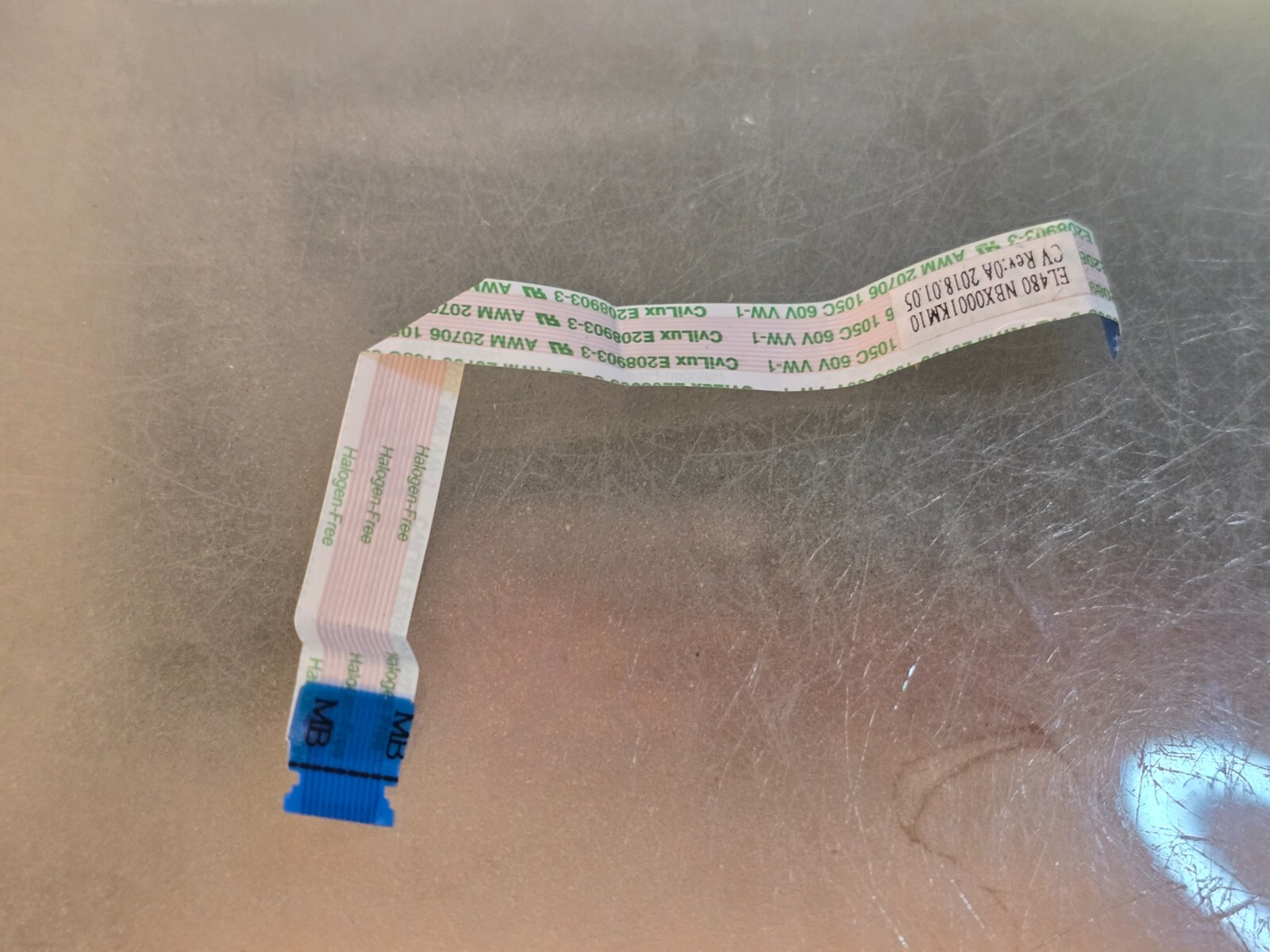 LENOVO THINKPAD L490 L480 FLAT FLEX TOUCHPAD CABLE NBX0001KM10