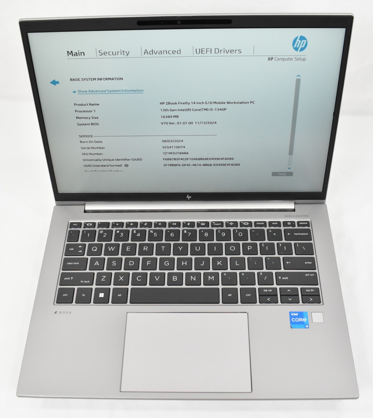 (2) HP Z Book Firefly 14 G10 Laptop i5-1340P 16GB No HD No OS For Parts Repair