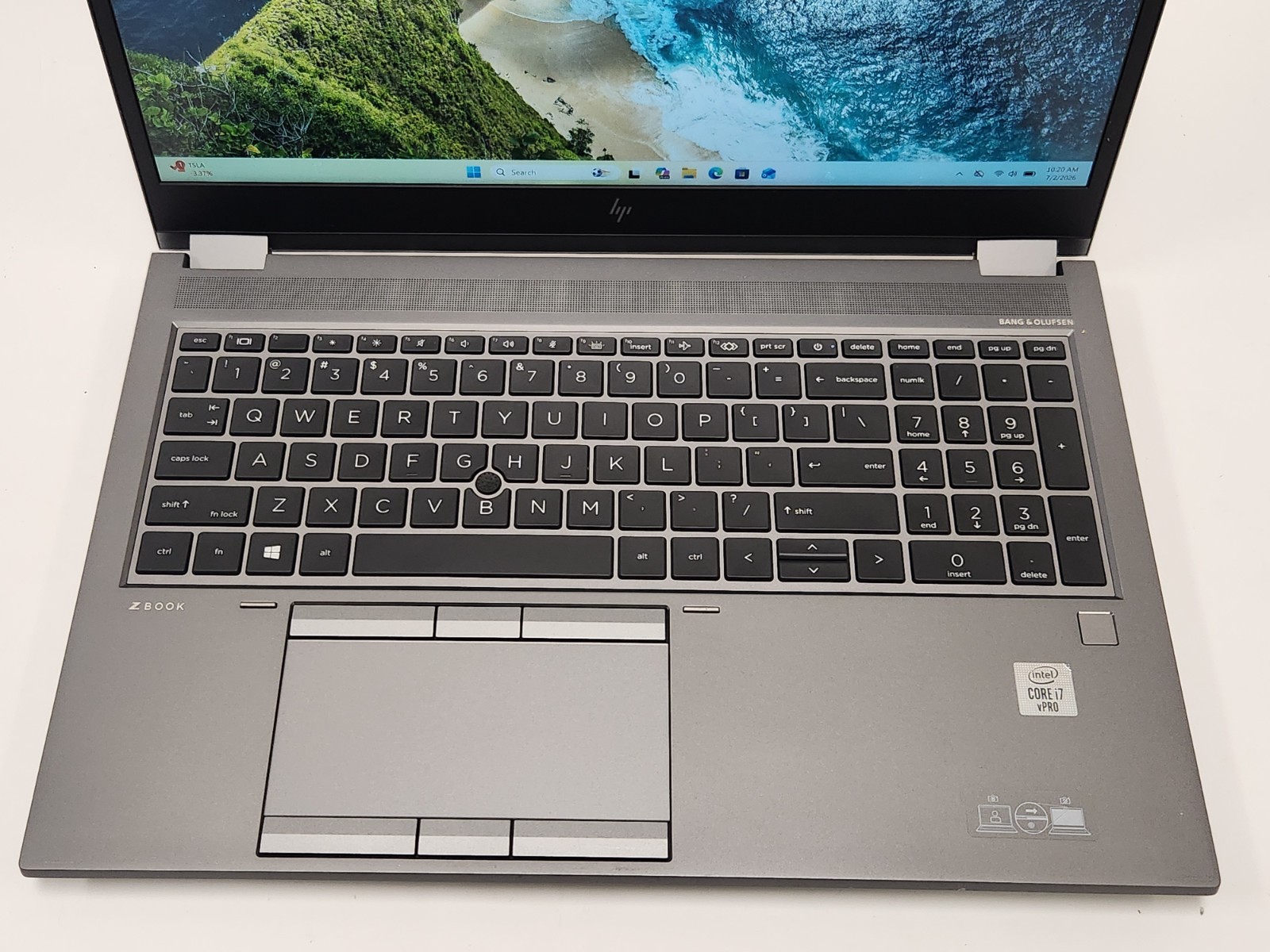 HP ZBook Fury 15 G7 15.6″ i7-10850H 2.7GHz 8GB RAM 512GB SSD W11P Quadro T2000