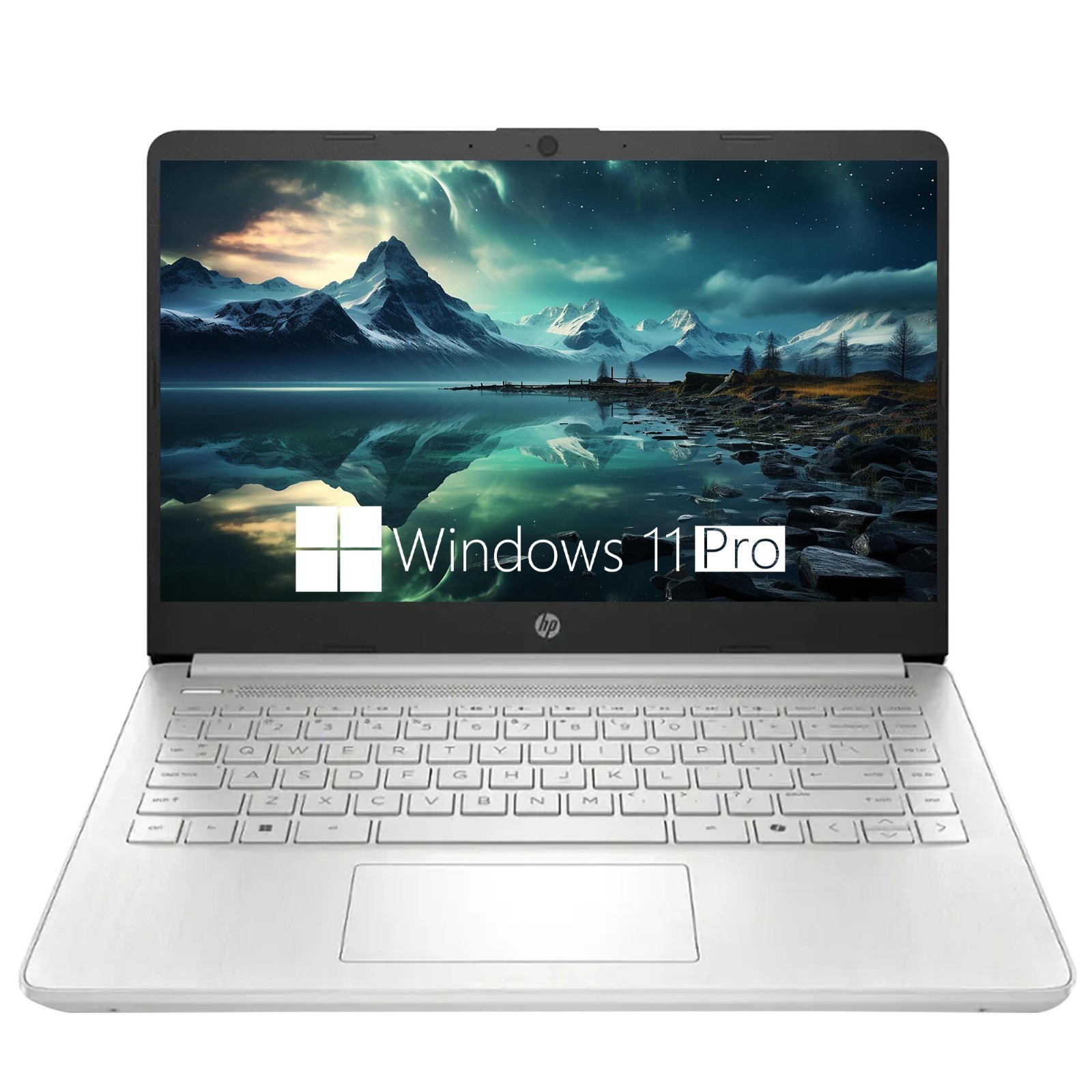 HP 14″ HD Laptop for Student , Intel Processor N150, 16GB RAM, 128GB UFS, Silver