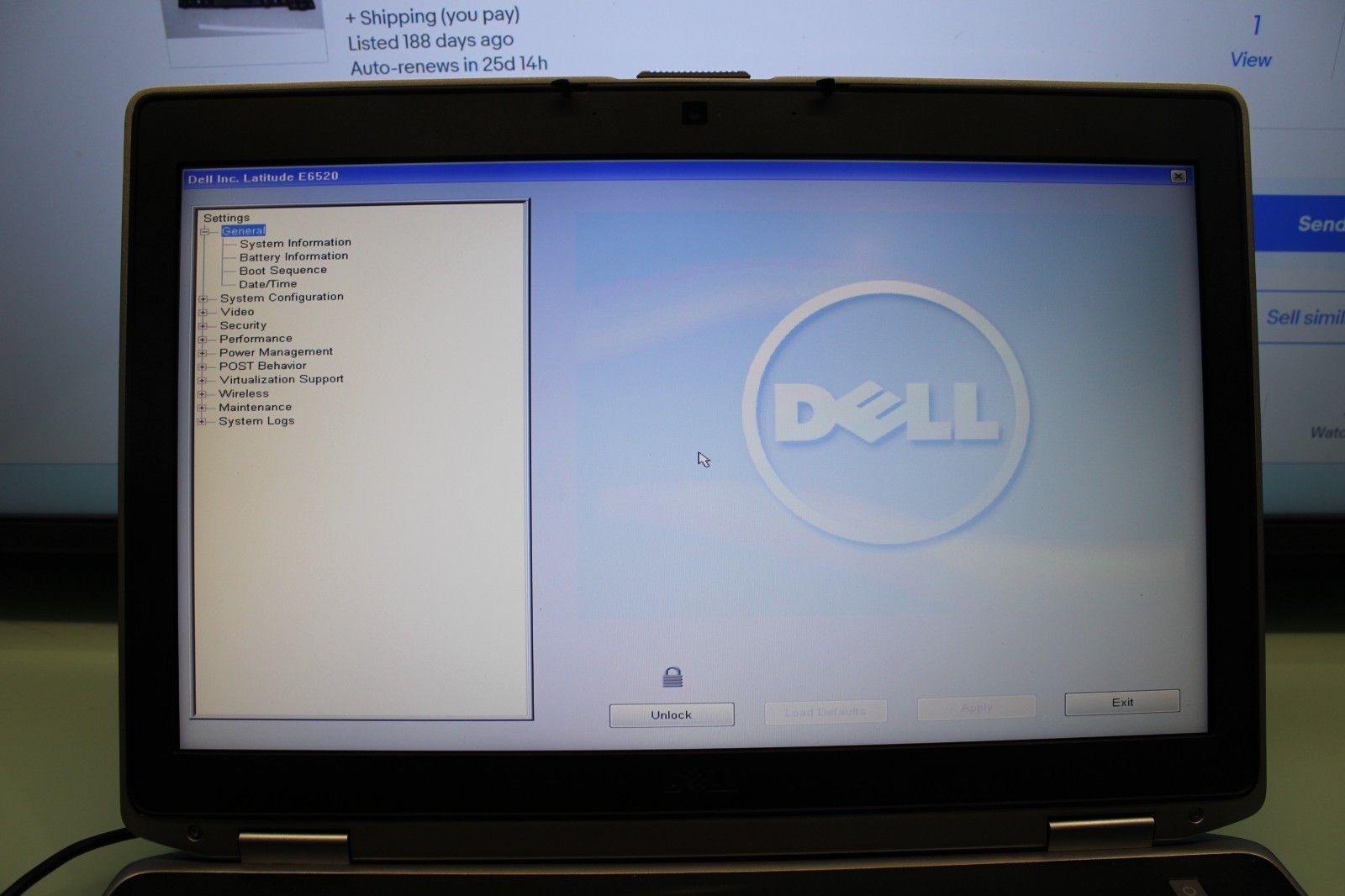 #43 Dell Latitude E6520 15.6″ Laptop Intel Core i5 4GB RAM 320GB HDD Windows XP