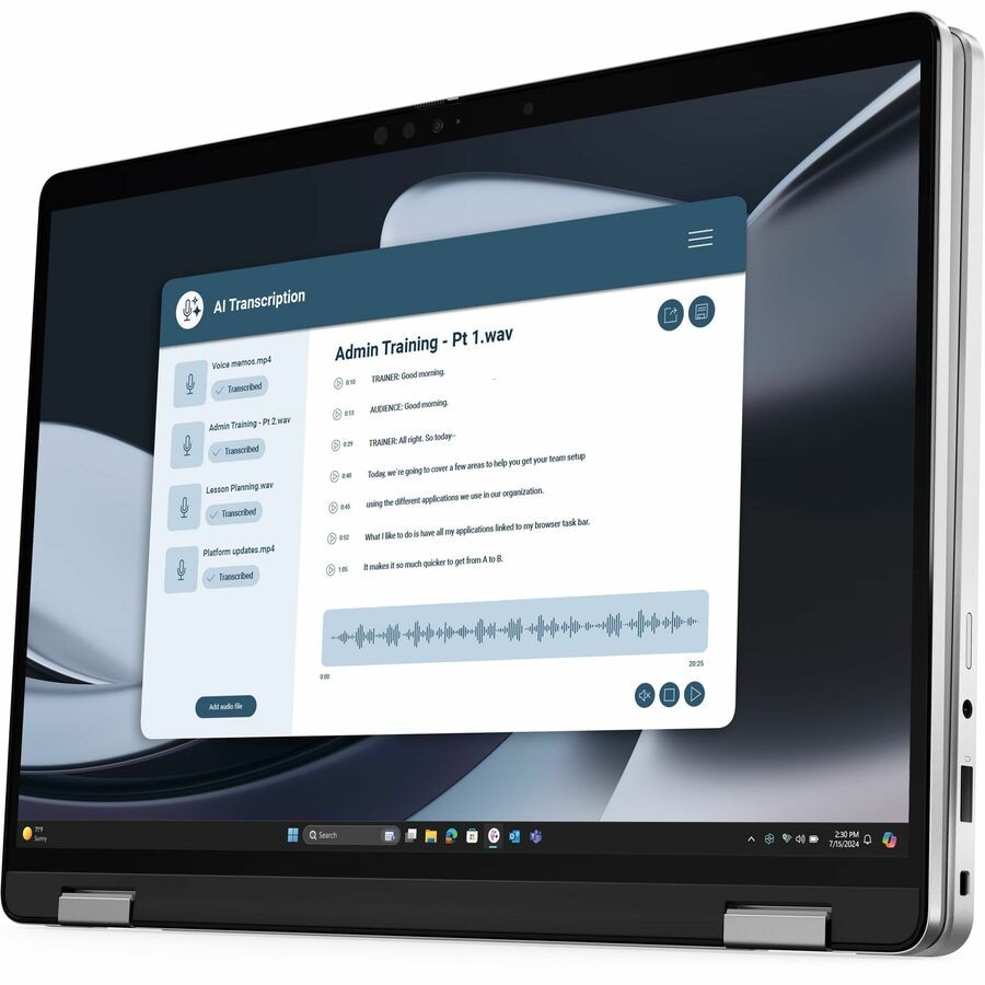 Dell Pro 14 Plus PB14255 14 Clamshell Copilot+ PC Notebook – Full HD Plus – 60