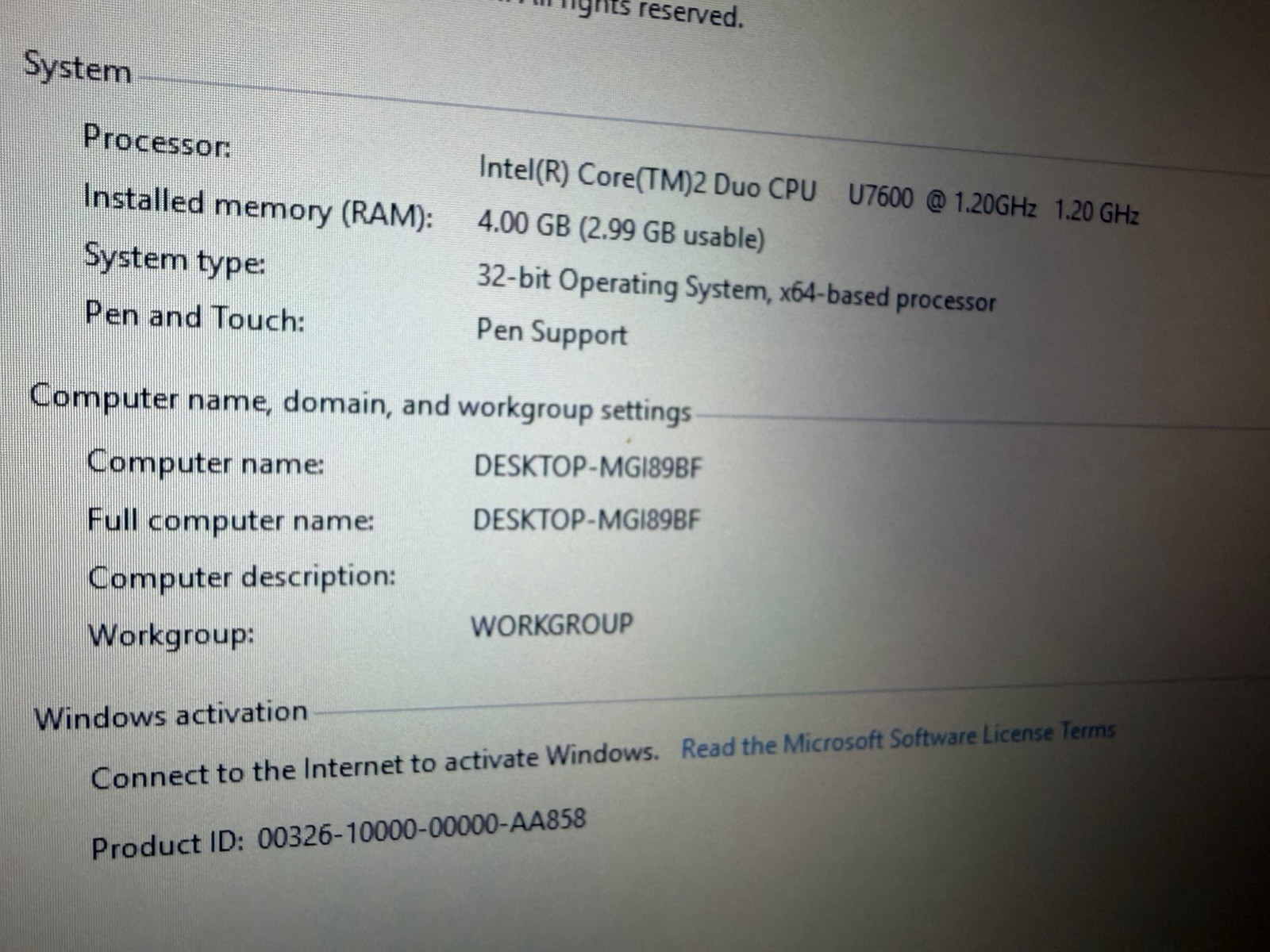 HP 2710p Convertible Laptop/Tablet Computer