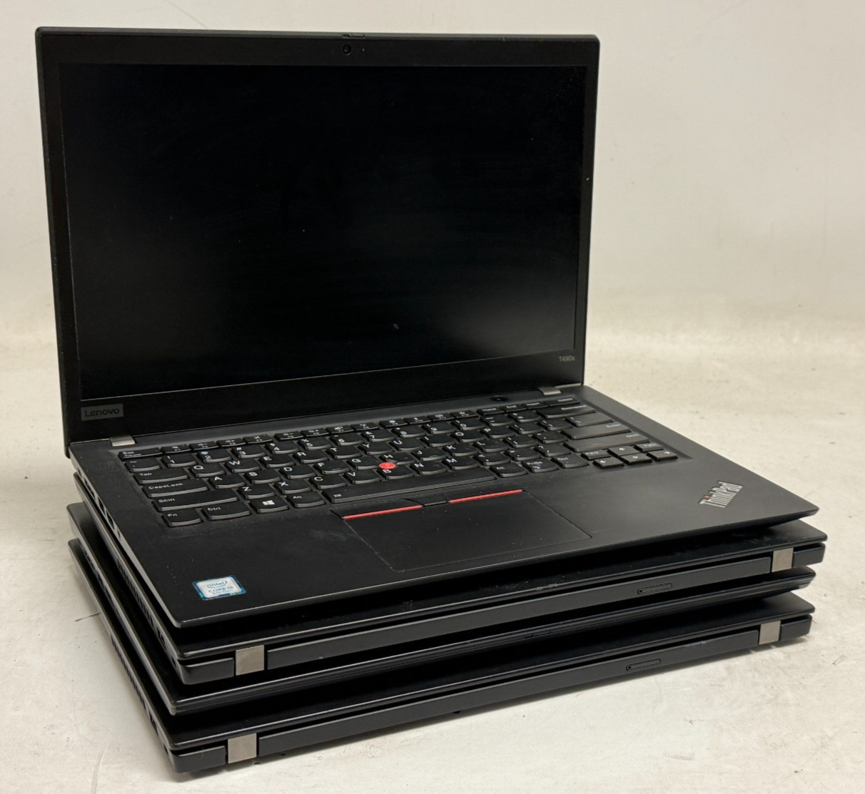 Lenovo ThinkPad T490s 14″ (i5-8265u – 8GB RAM – NO OS/HDD) – Lot of 4
