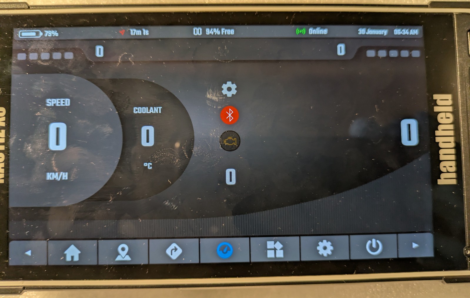 Ex-Military Rugged Android Tablet w/ Industrial GPS, Sensors & 8,000 mAh battery