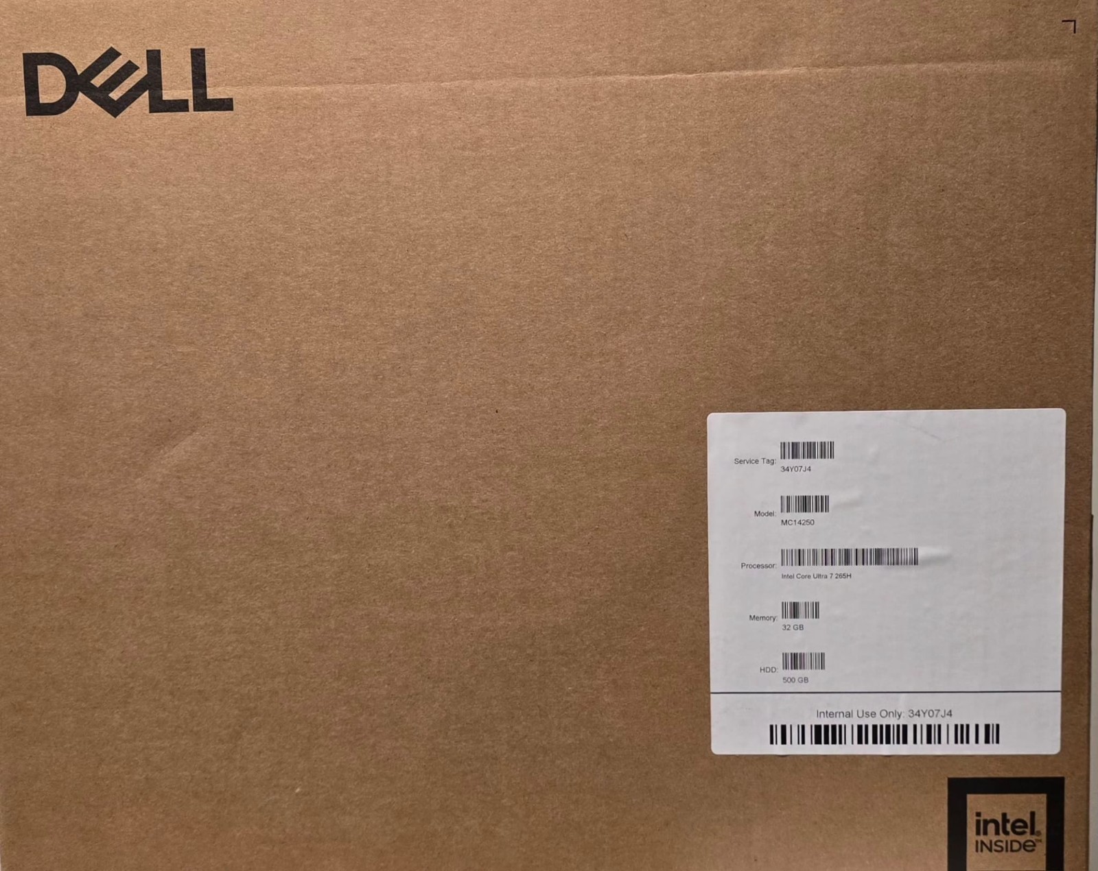 Dell Pro Max 14 (14250) FHD+ Intel Ultra 7 265H – 32GB 512GB SSD – Intel Arc Pro