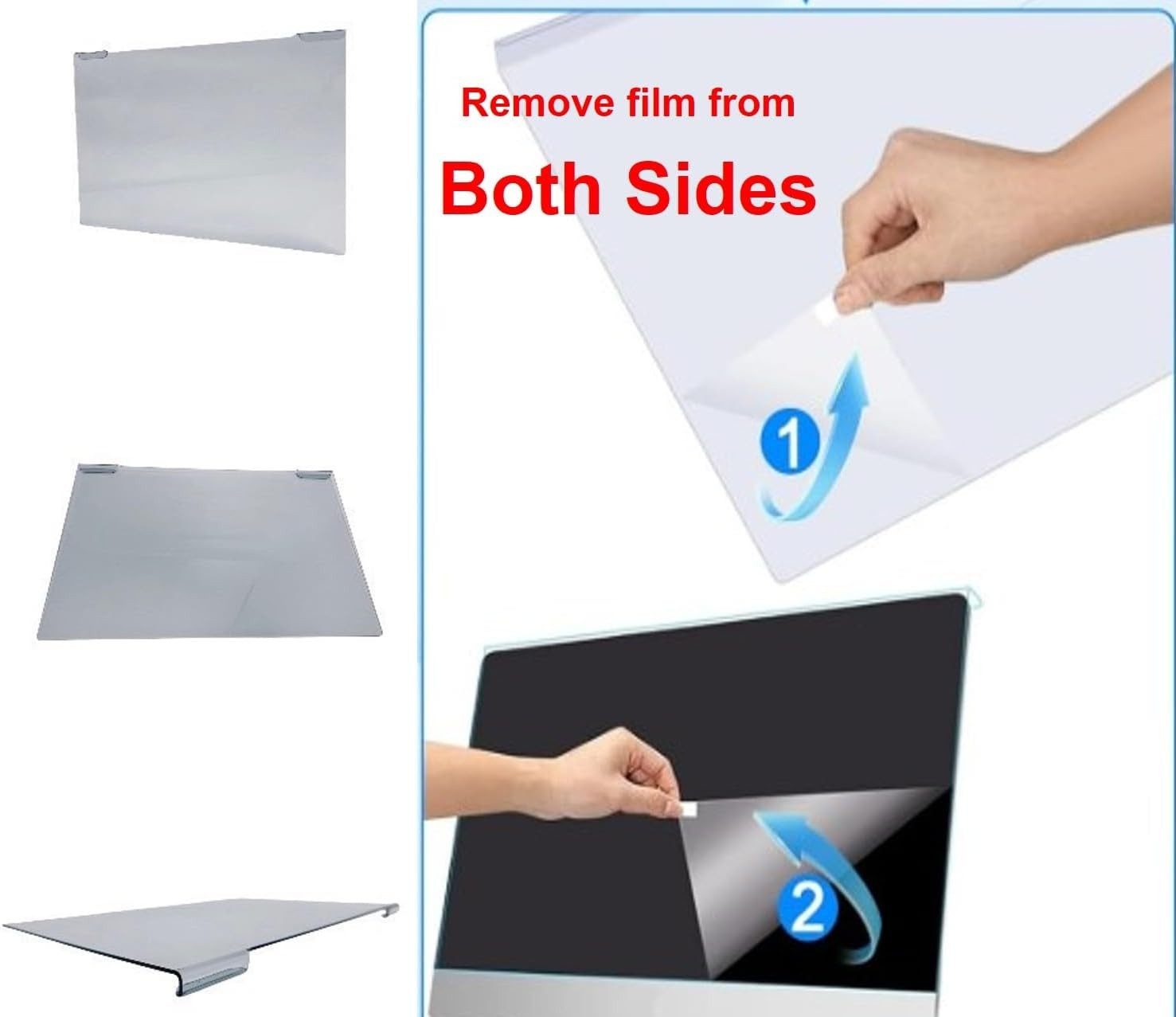 14″ Diagonal Clear Blue Light Blocking Screen Protector for MacBook Pro 14″ & La