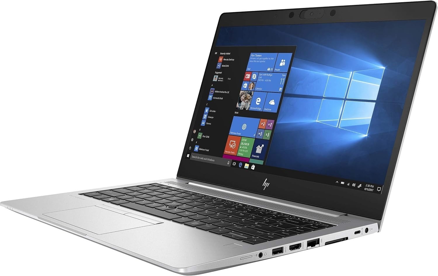 14″ HP EliteBook Laptop: Ryzen 7 Pro 3700U 16GB RAM – 512GB NVME SSD TouchScreen