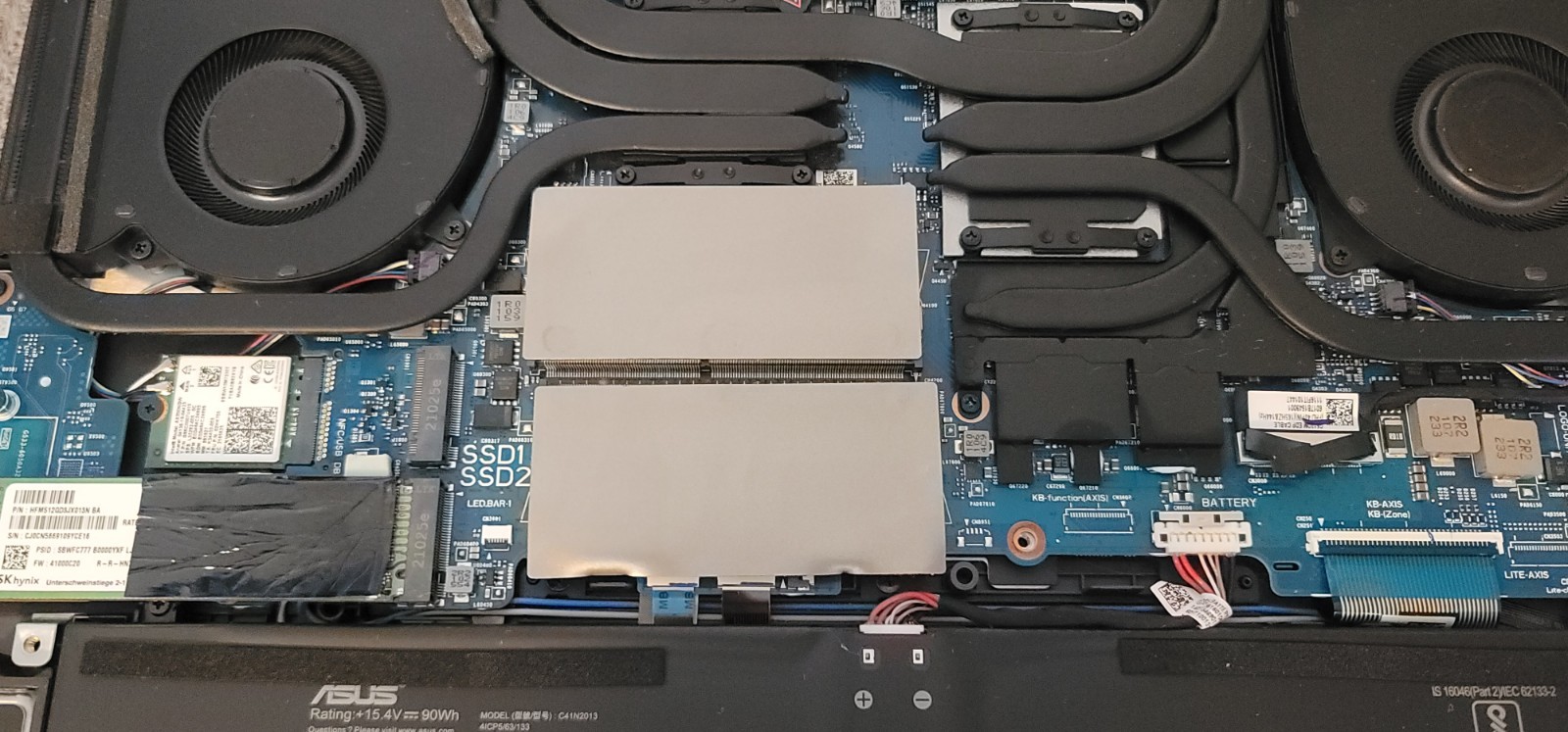 Ausu ROG STRIX G513Q Gaming Laptop Parts Only